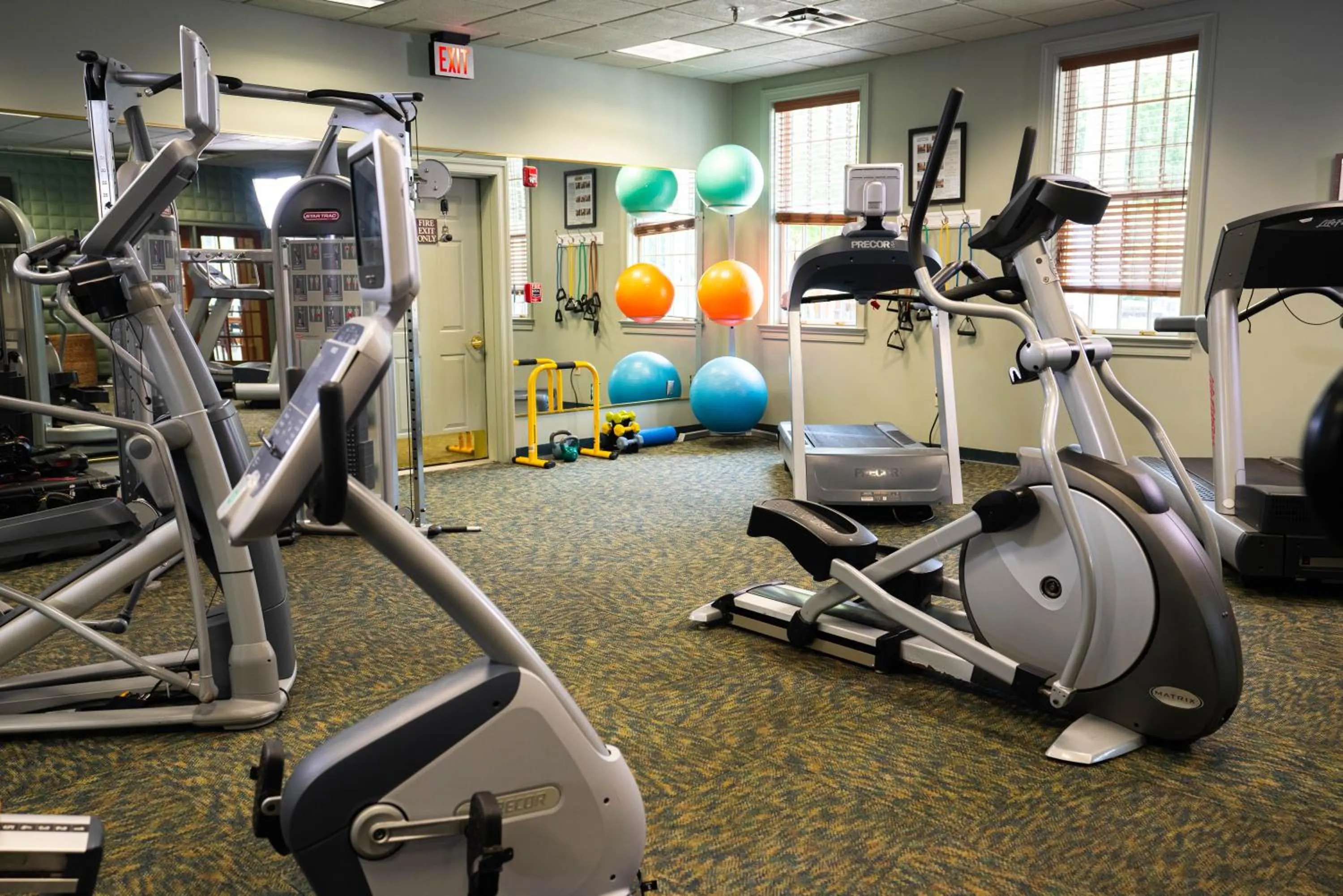 Fitness centre/facilities in Vacation Village at Williamsburg