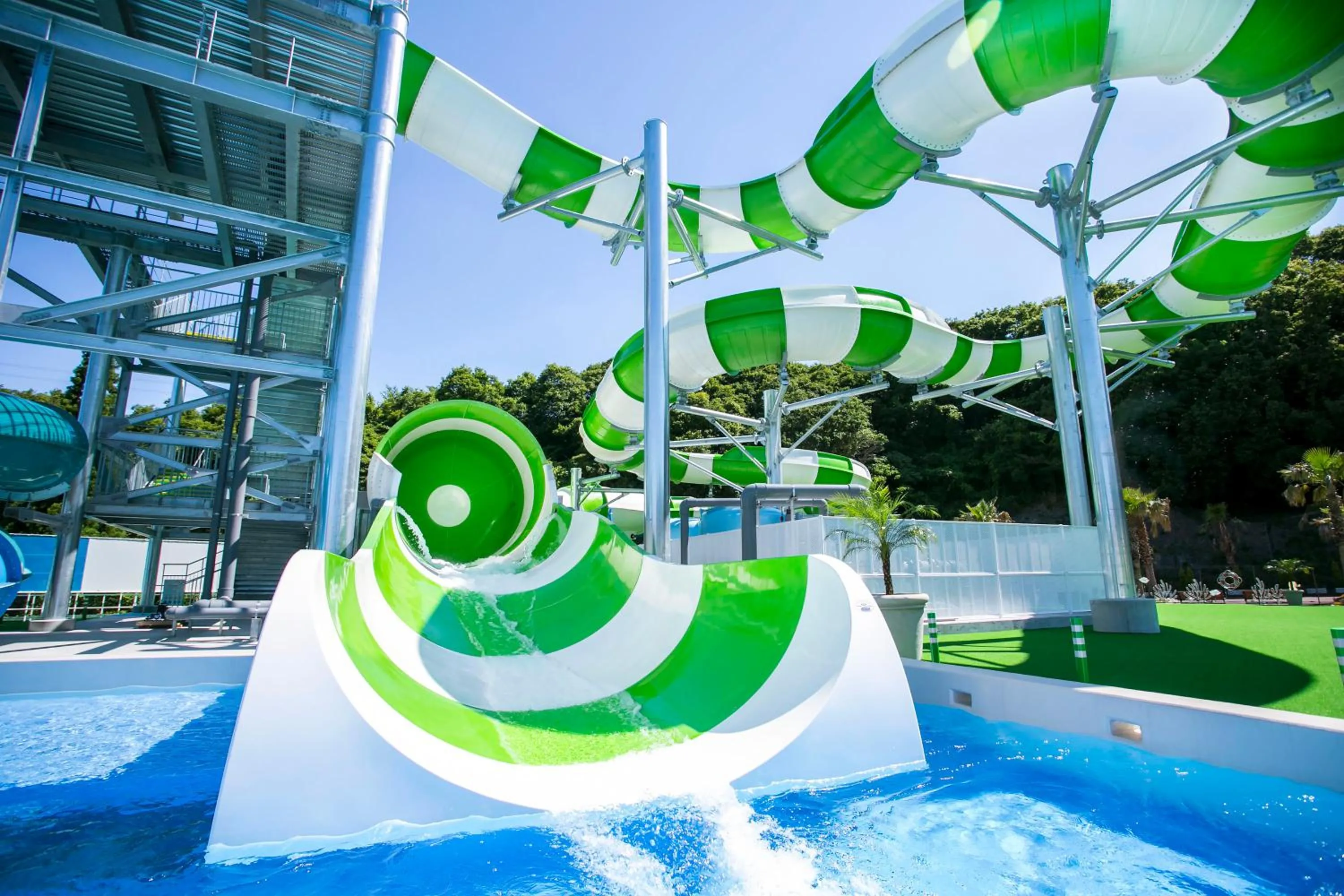 Pool view in Nesta Resort Kobe