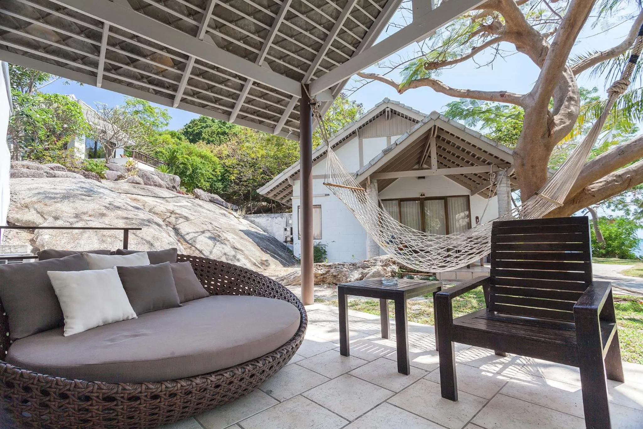 Balcony/Terrace in Sarikantang Resort & Spa, Koh Phangan