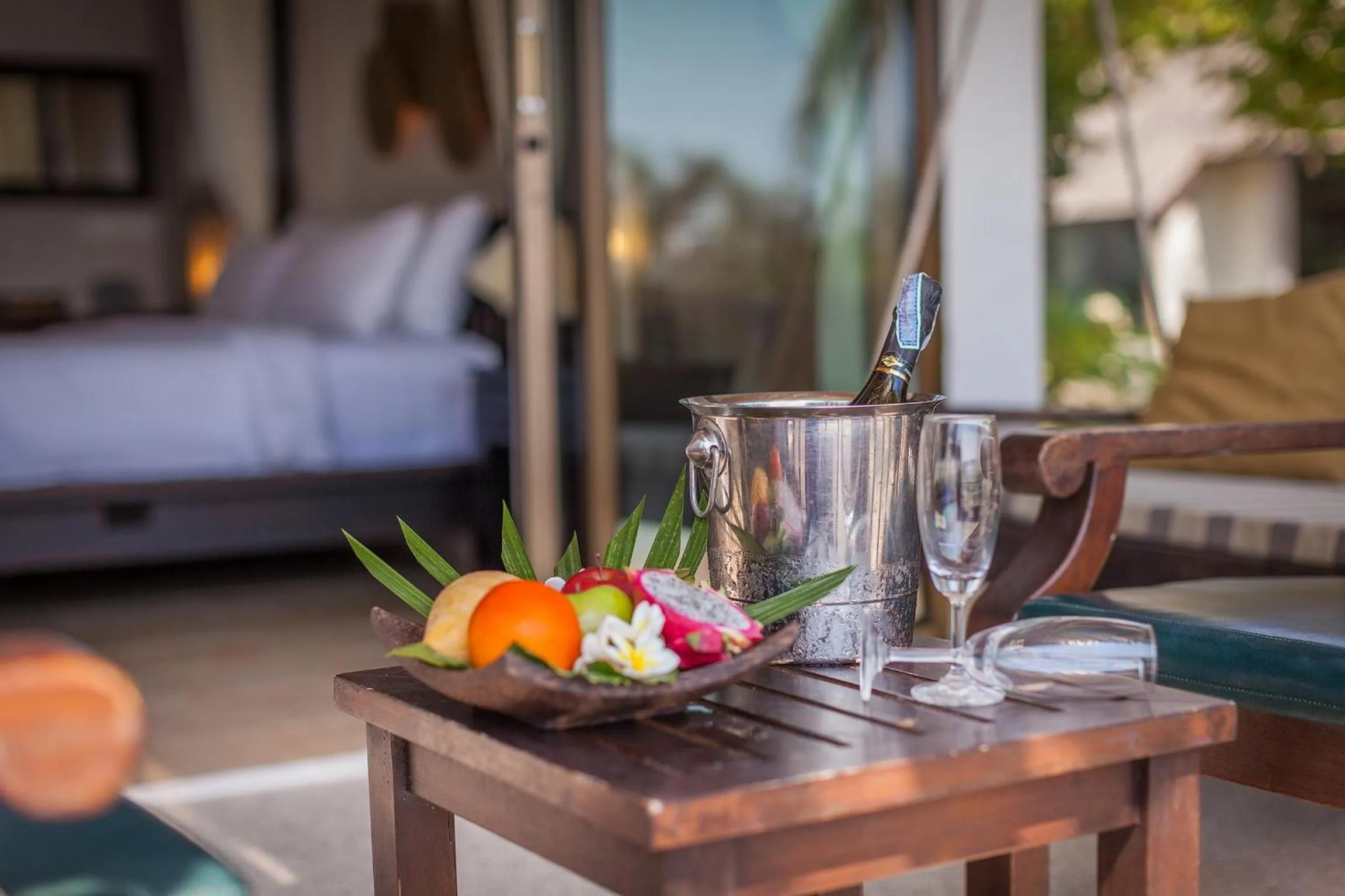 Balcony/Terrace in Sarikantang Resort & Spa, Koh Phangan