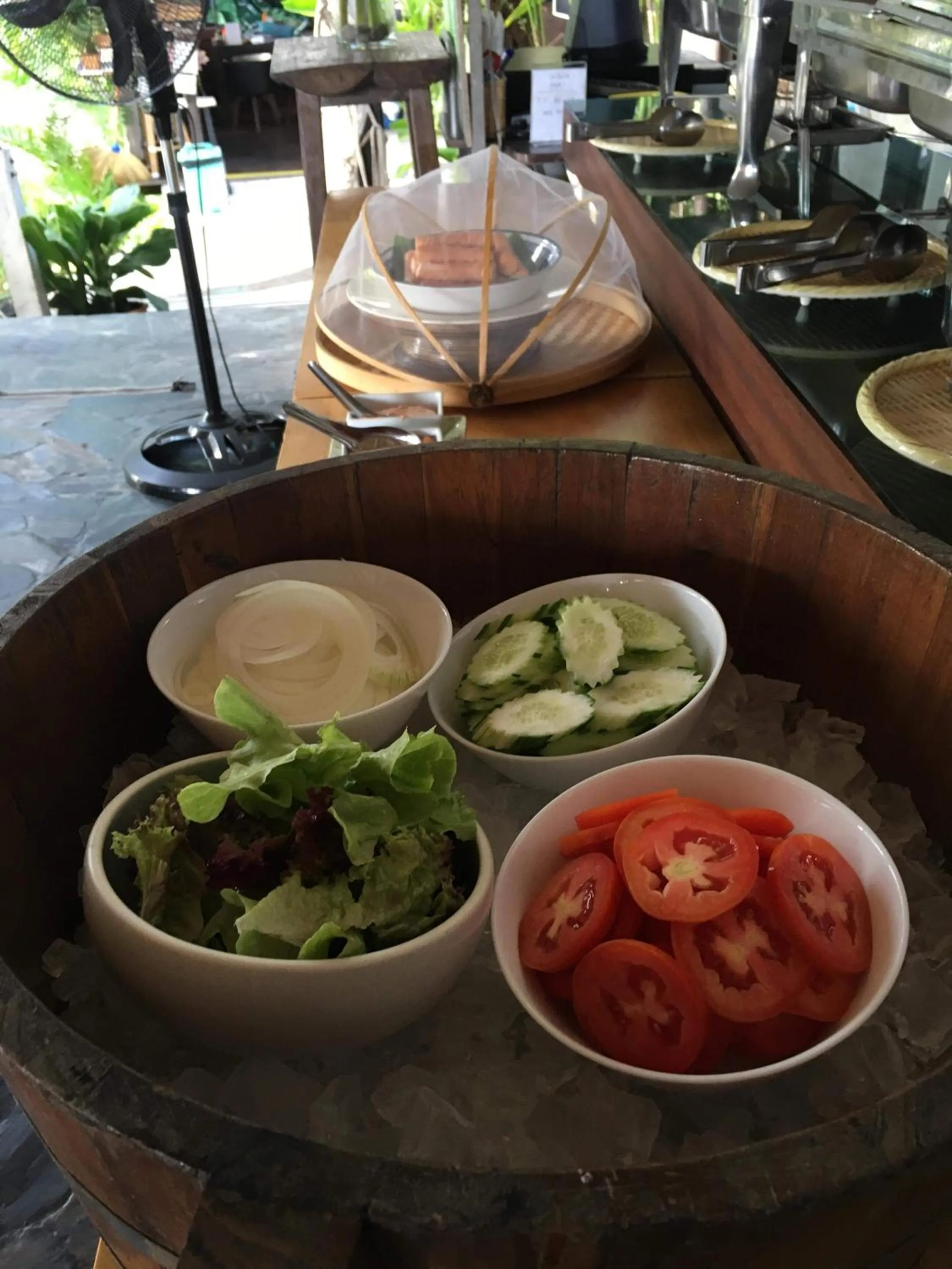 Buffet breakfast in Cookies Salad Resort