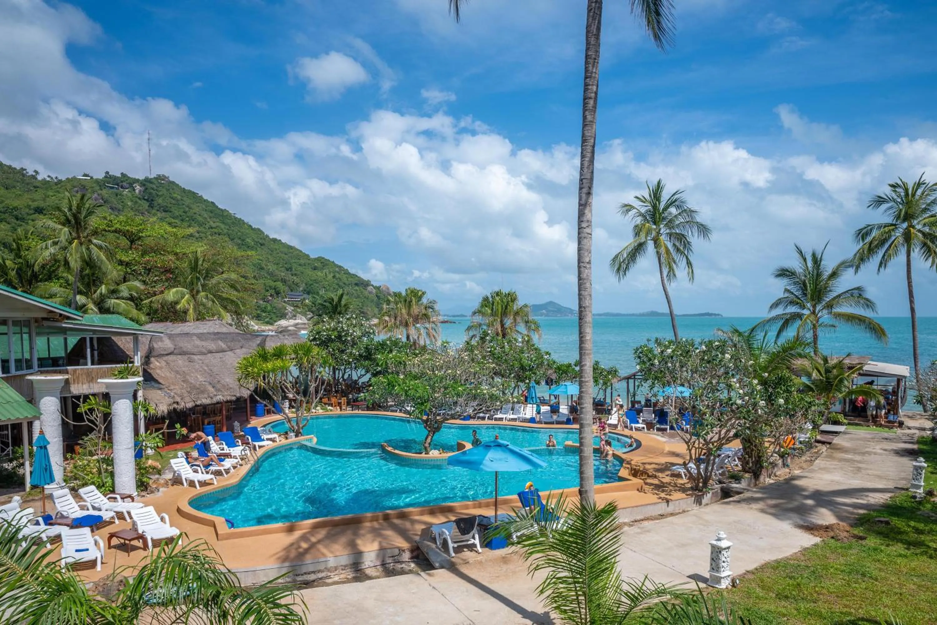 Sea view in Crystal Bay Yacht Club Beach Resort