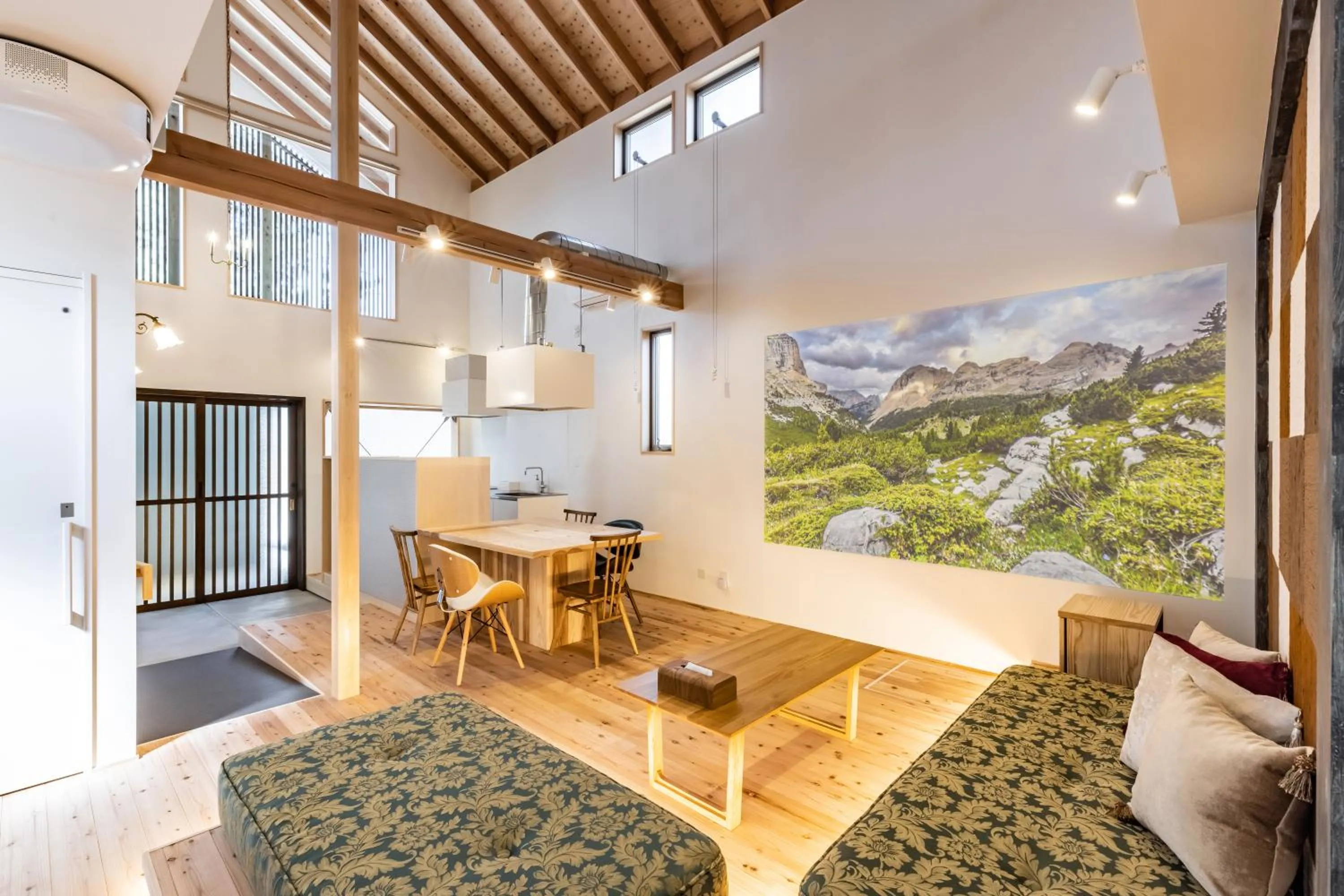 Living room in Nihon Iro