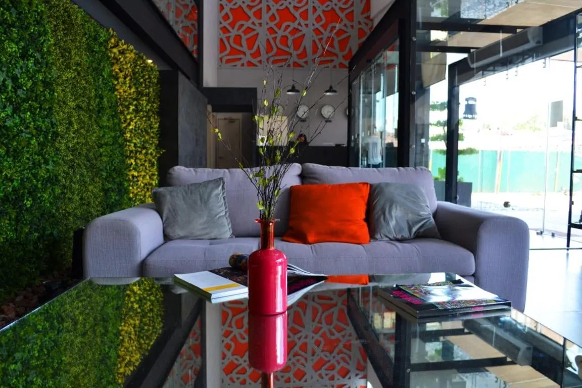 Living room in Hangar Inn Guadalajara Aeropuerto
