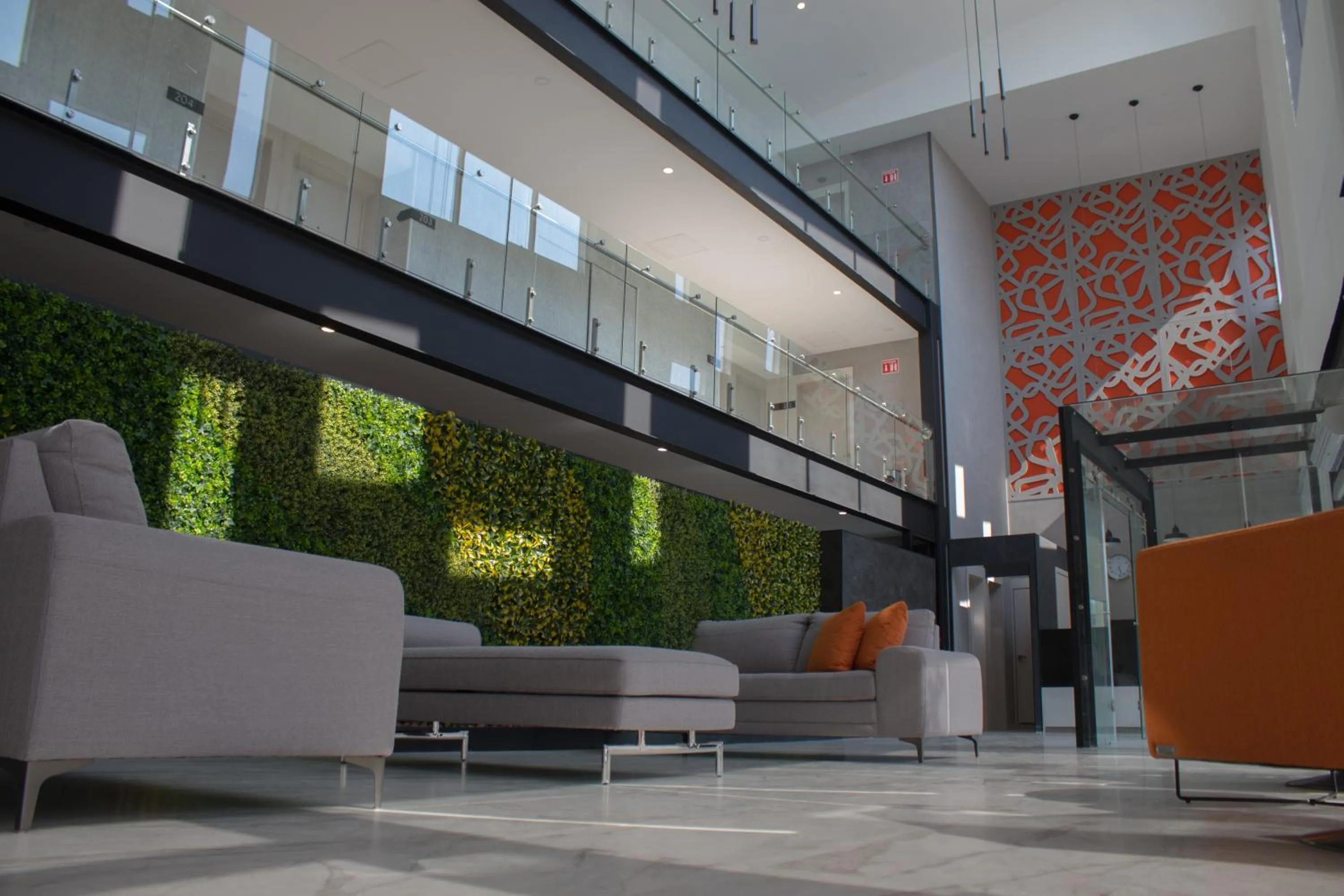 Living room in Hangar Inn Guadalajara Aeropuerto