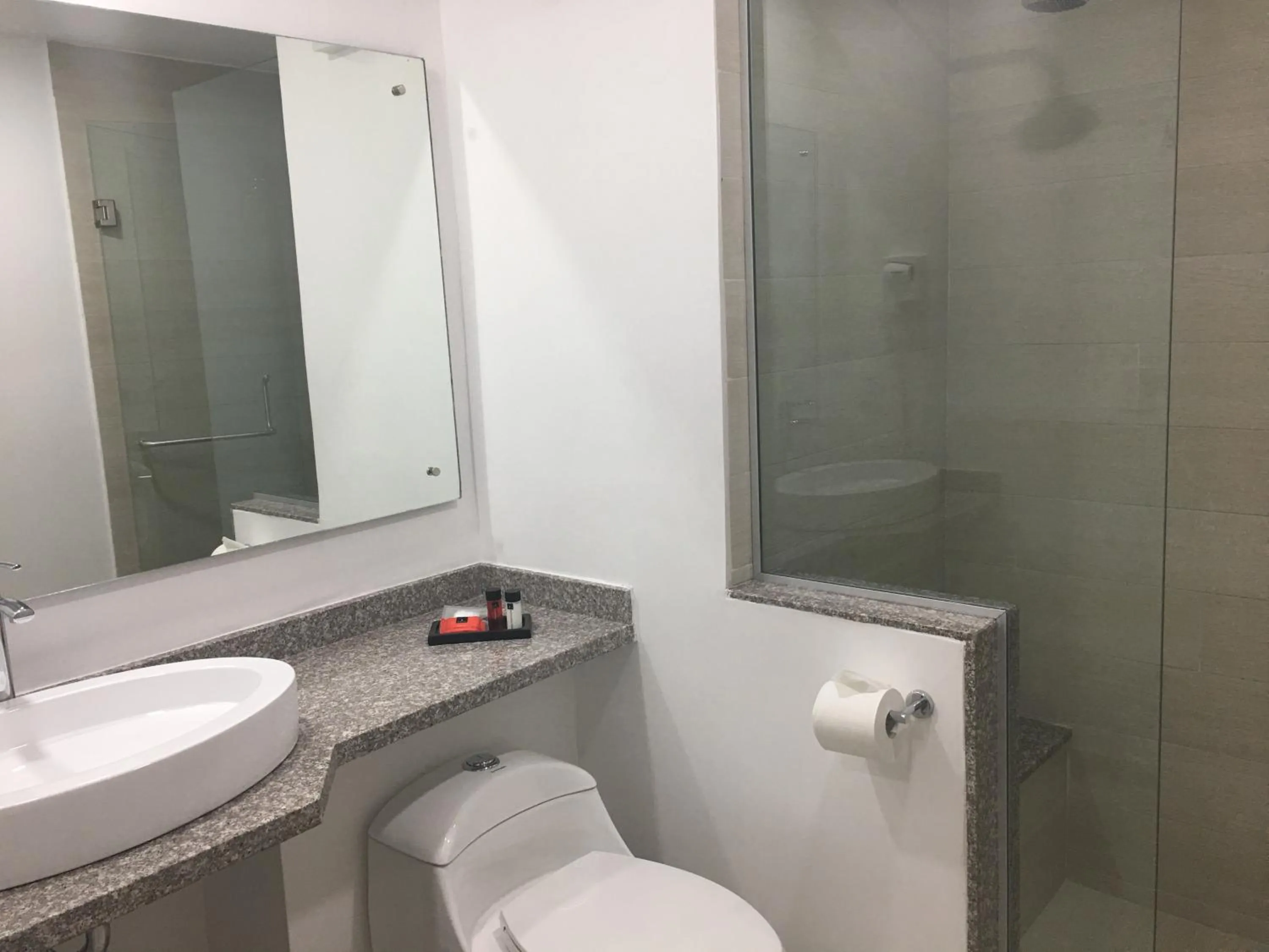 Bathroom in Hangar Inn Guadalajara Aeropuerto