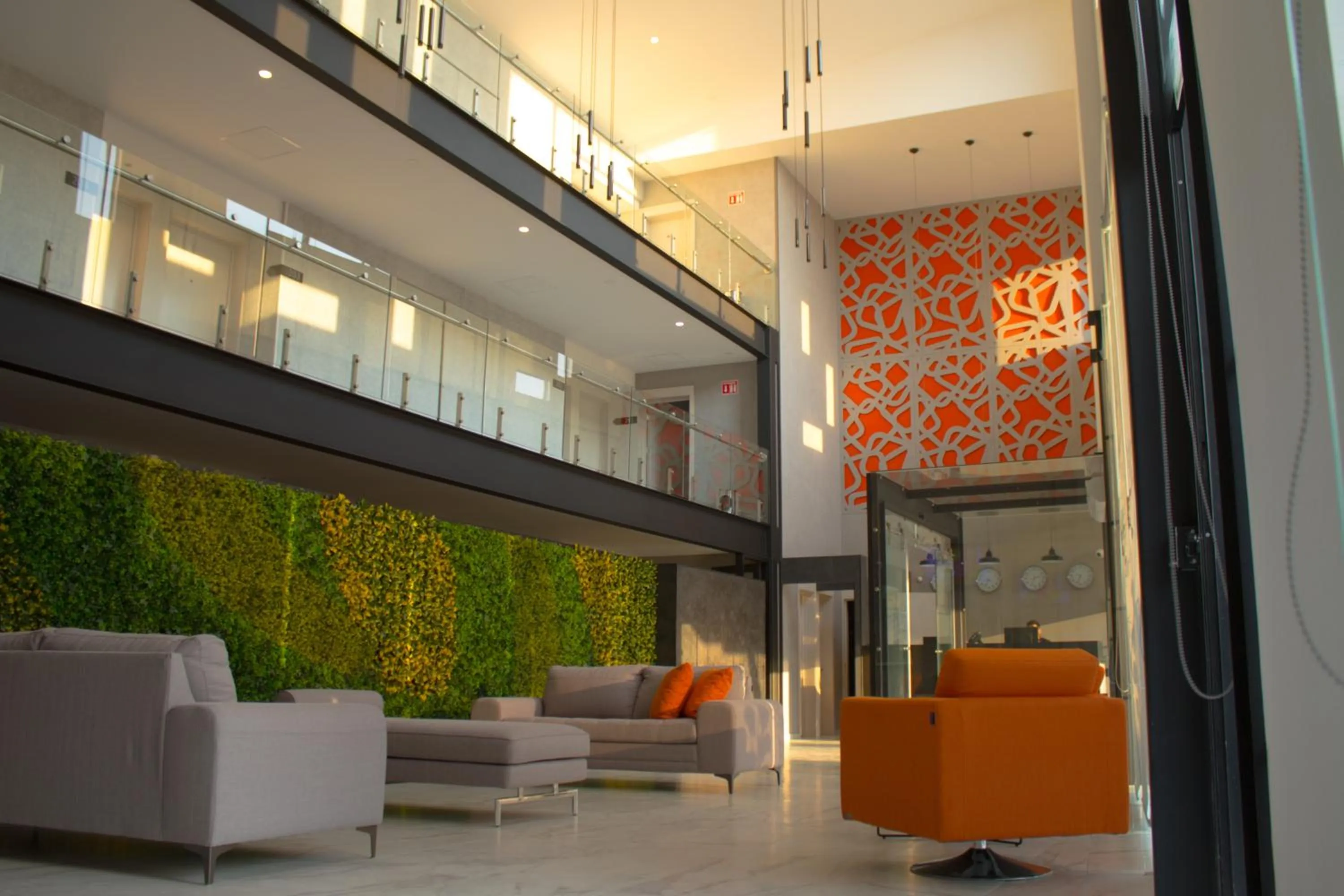 Living room in Hangar Inn Guadalajara Aeropuerto