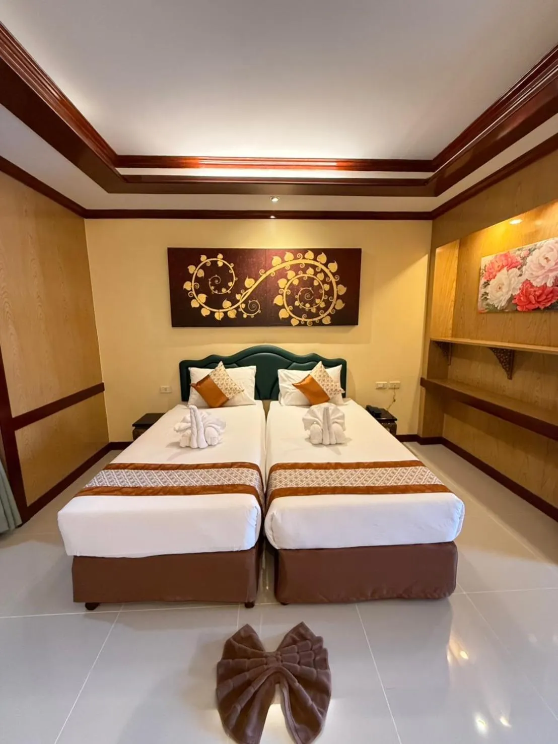 Bedroom, Bed in Royal Phawadee Village Patong - 2 Minutes walk to the beach