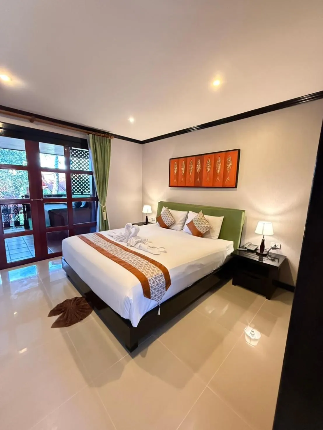 Bedroom, Bed in Royal Phawadee Village Patong - 2 Minutes walk to the beach