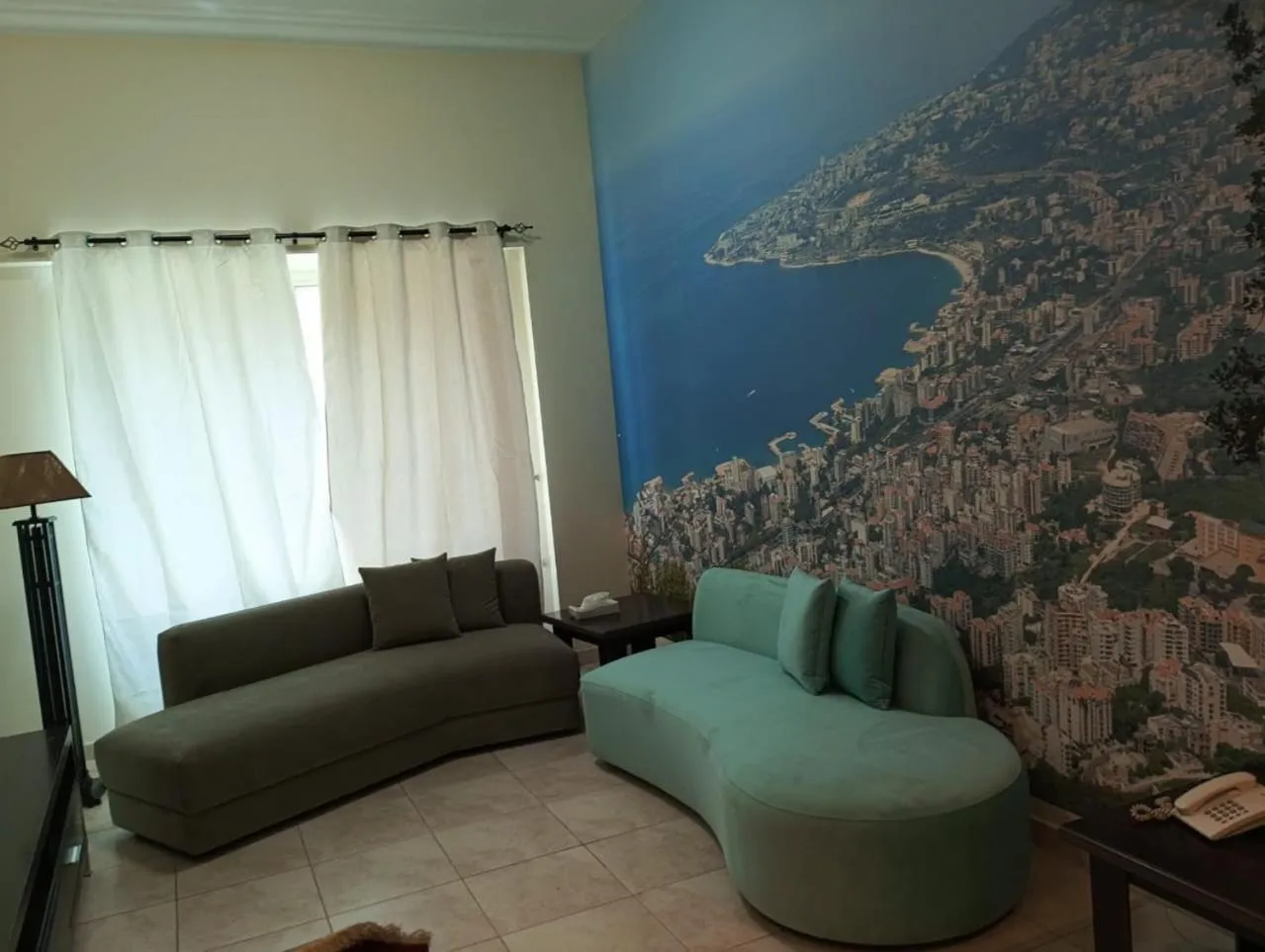 Living room in Al Raya Hotel Apartments