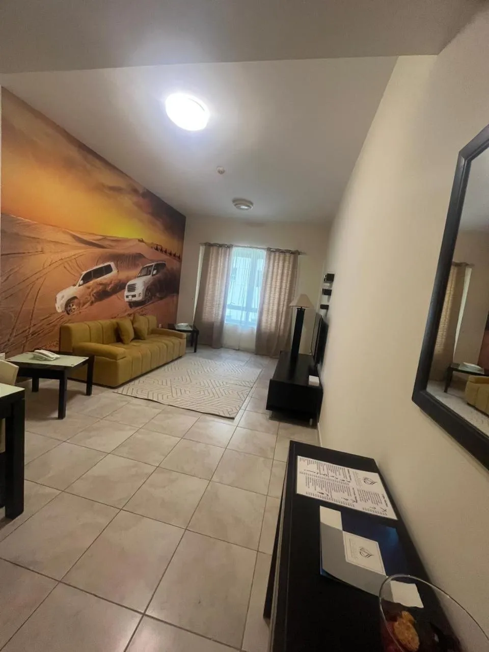 Living room in Al Raya Hotel Apartments