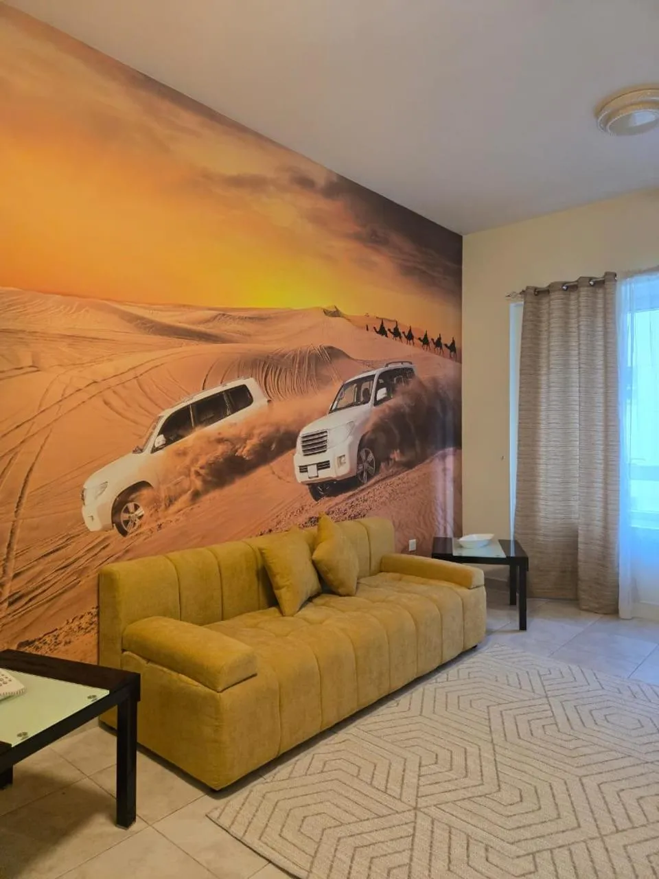 Living room in Al Raya Hotel Apartments