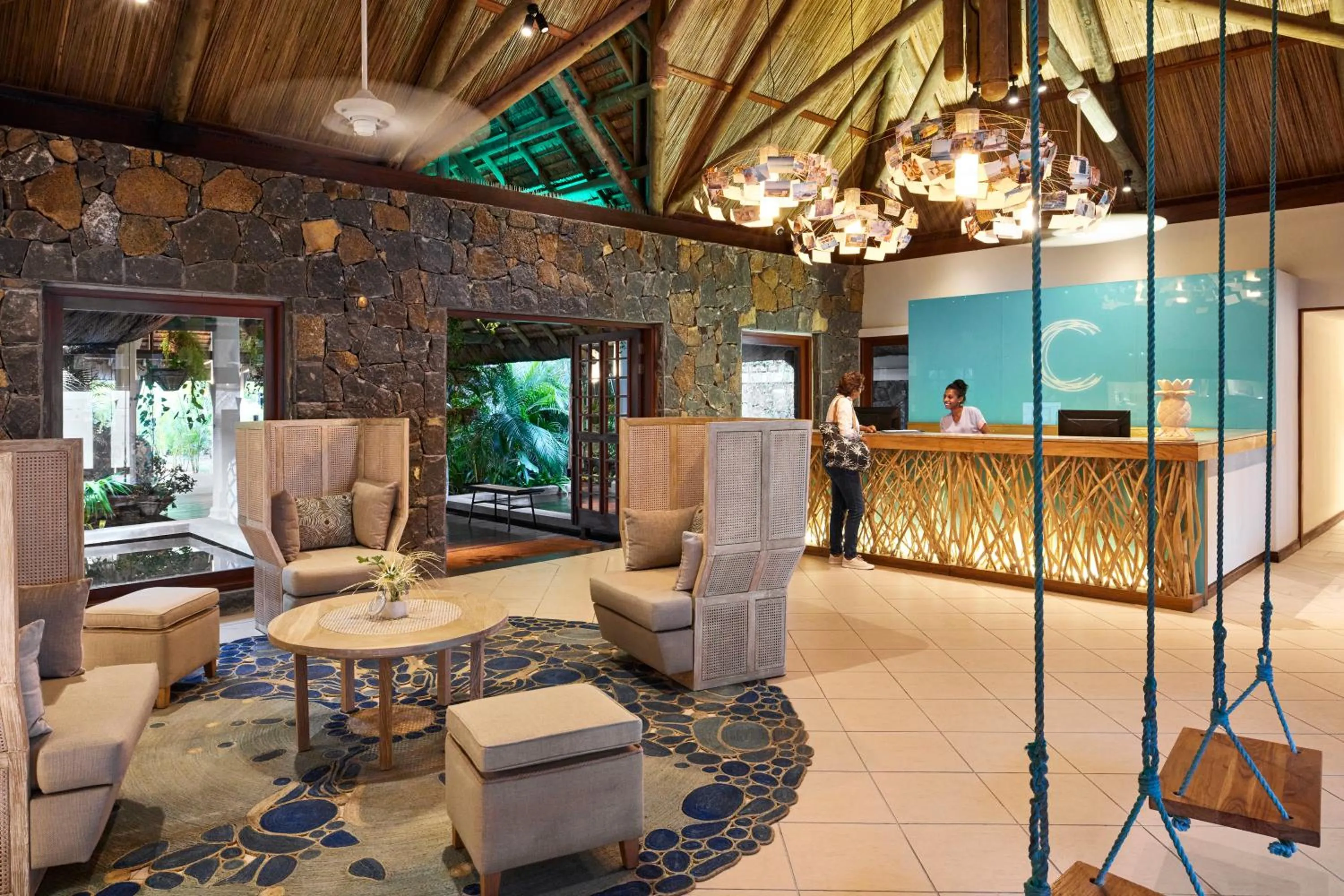 Lobby or reception in C Mauritius