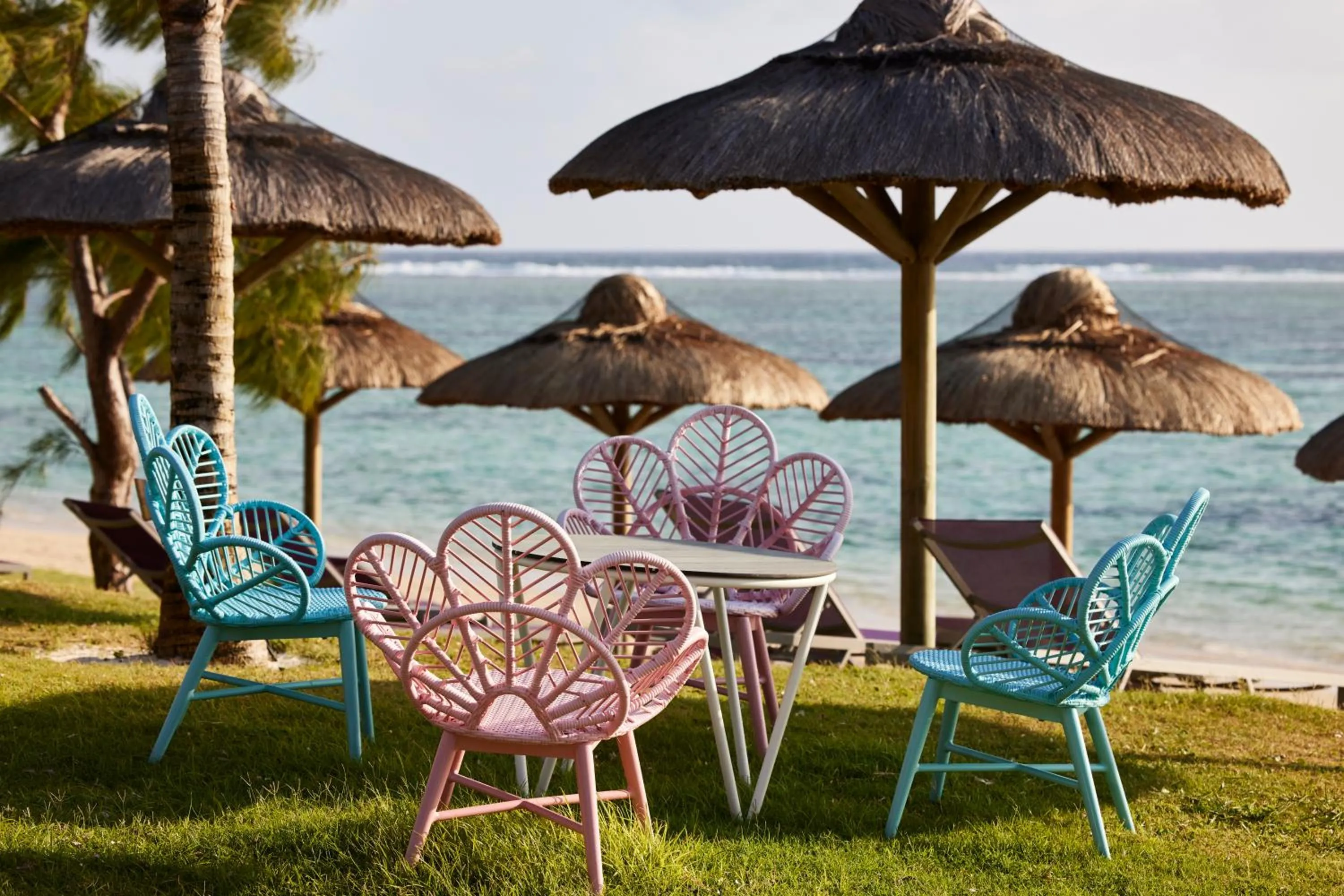 Beach in C Mauritius