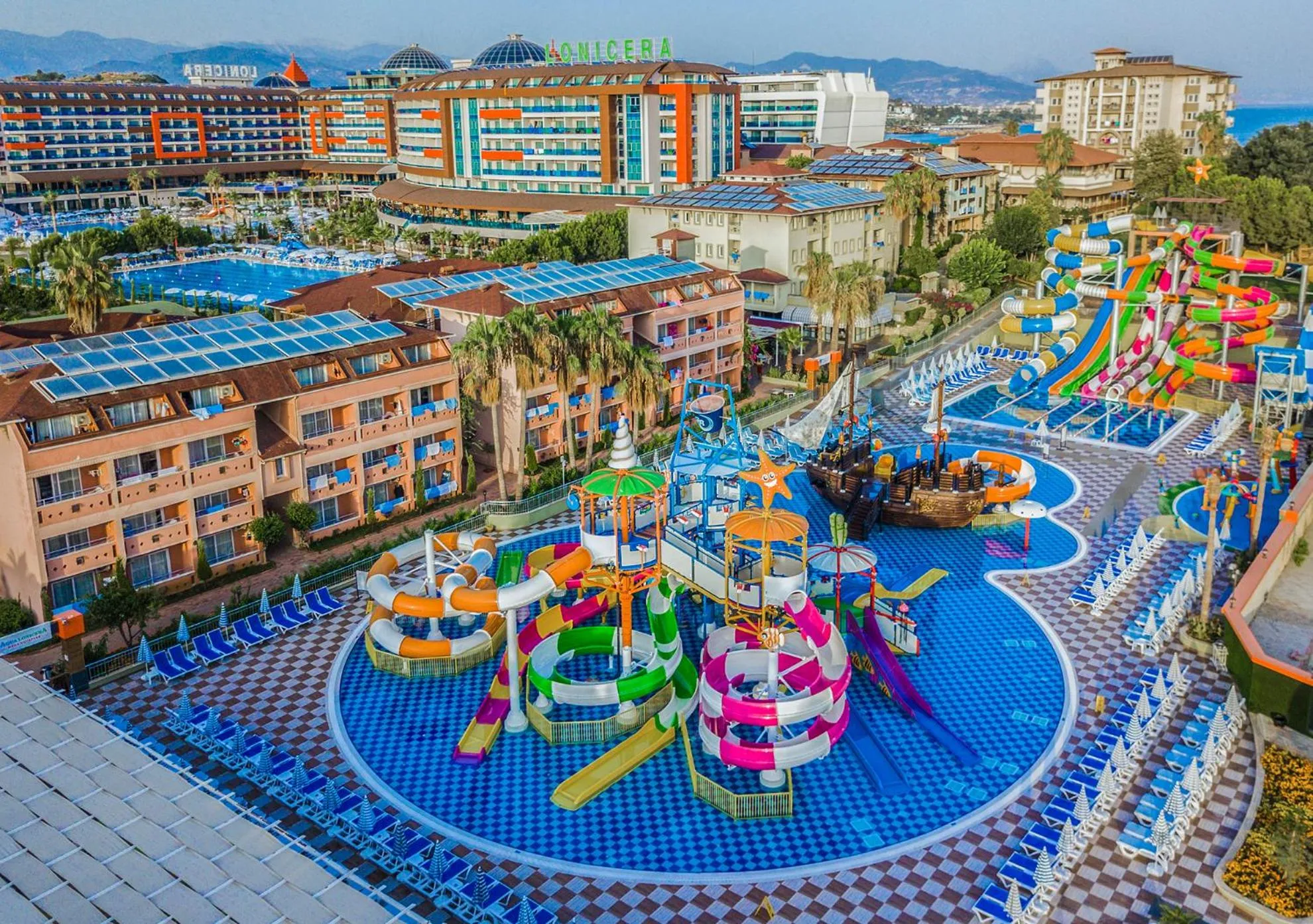 Aqua park in Lonicera World - Ultra All Inclusive