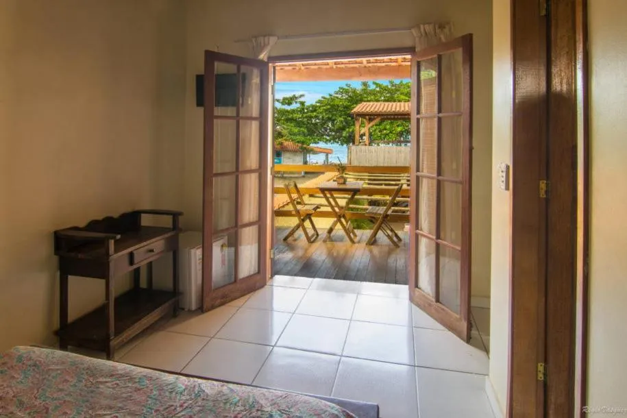 Deluxe Double Room with Balcony and Sea View in Geko Pousada Paraty