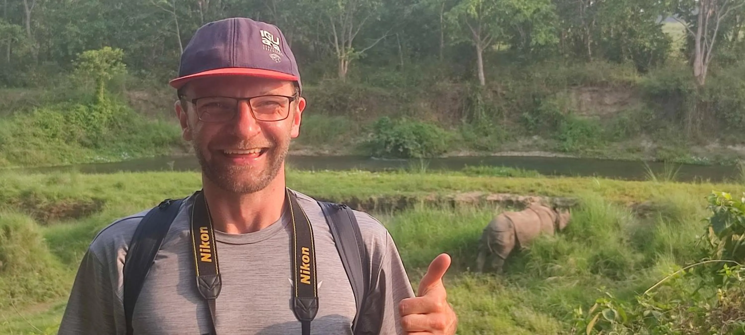 Natural landscape in Hotel Rhino Land-Sauraha Family Home