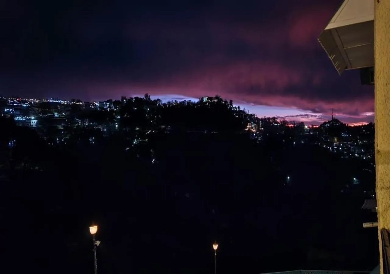 City view in The Oaktree House