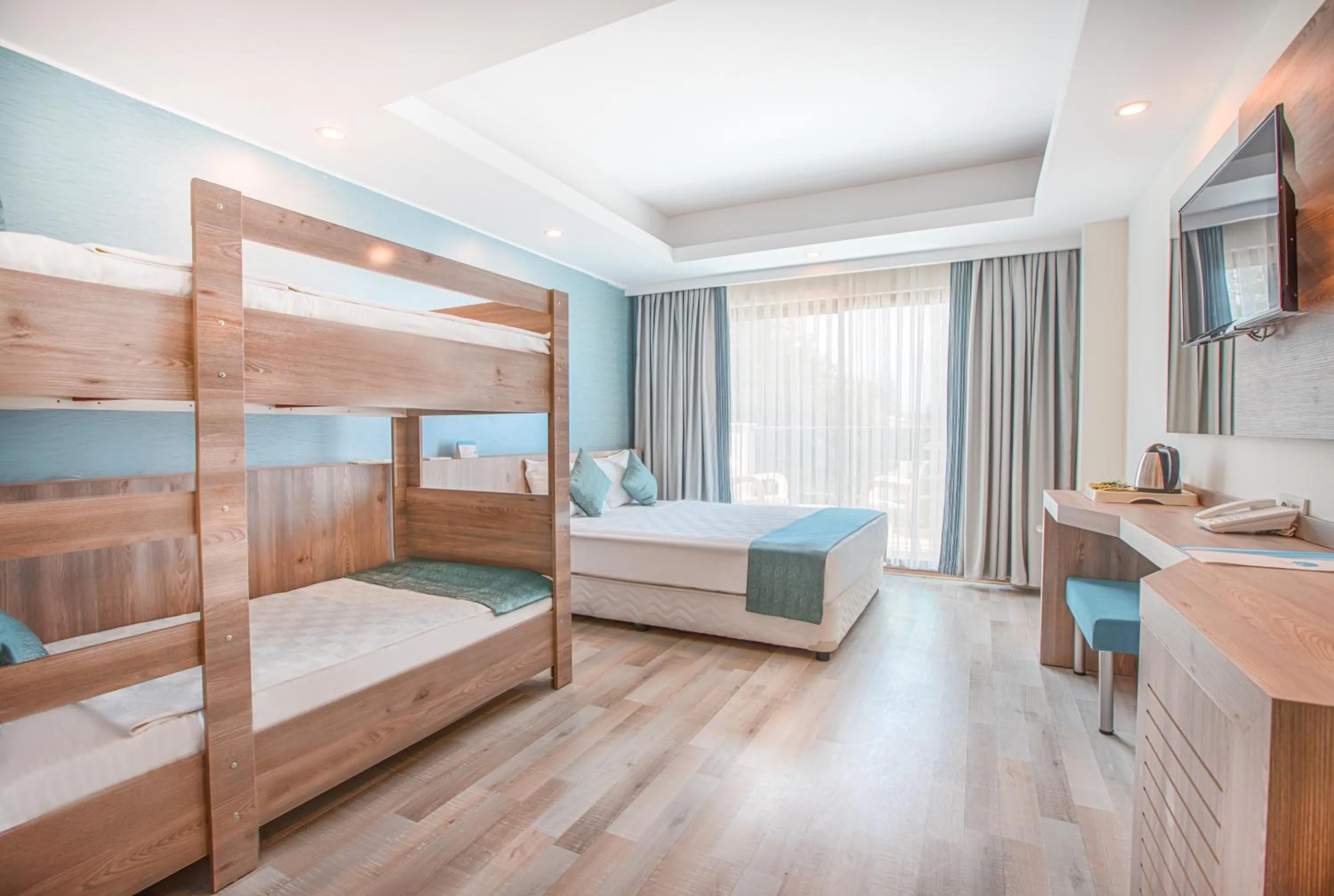 bunk bed, Bed in Dosinia Luxury Resort-Ultra All Inclusive