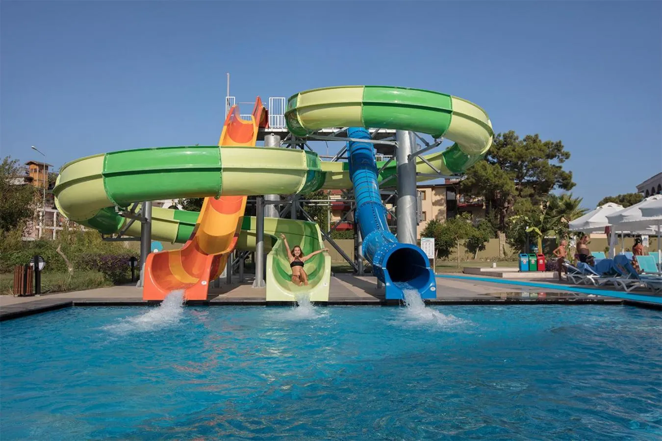 Aqua park in Dosinia Luxury Resort-Ultra All Inclusive