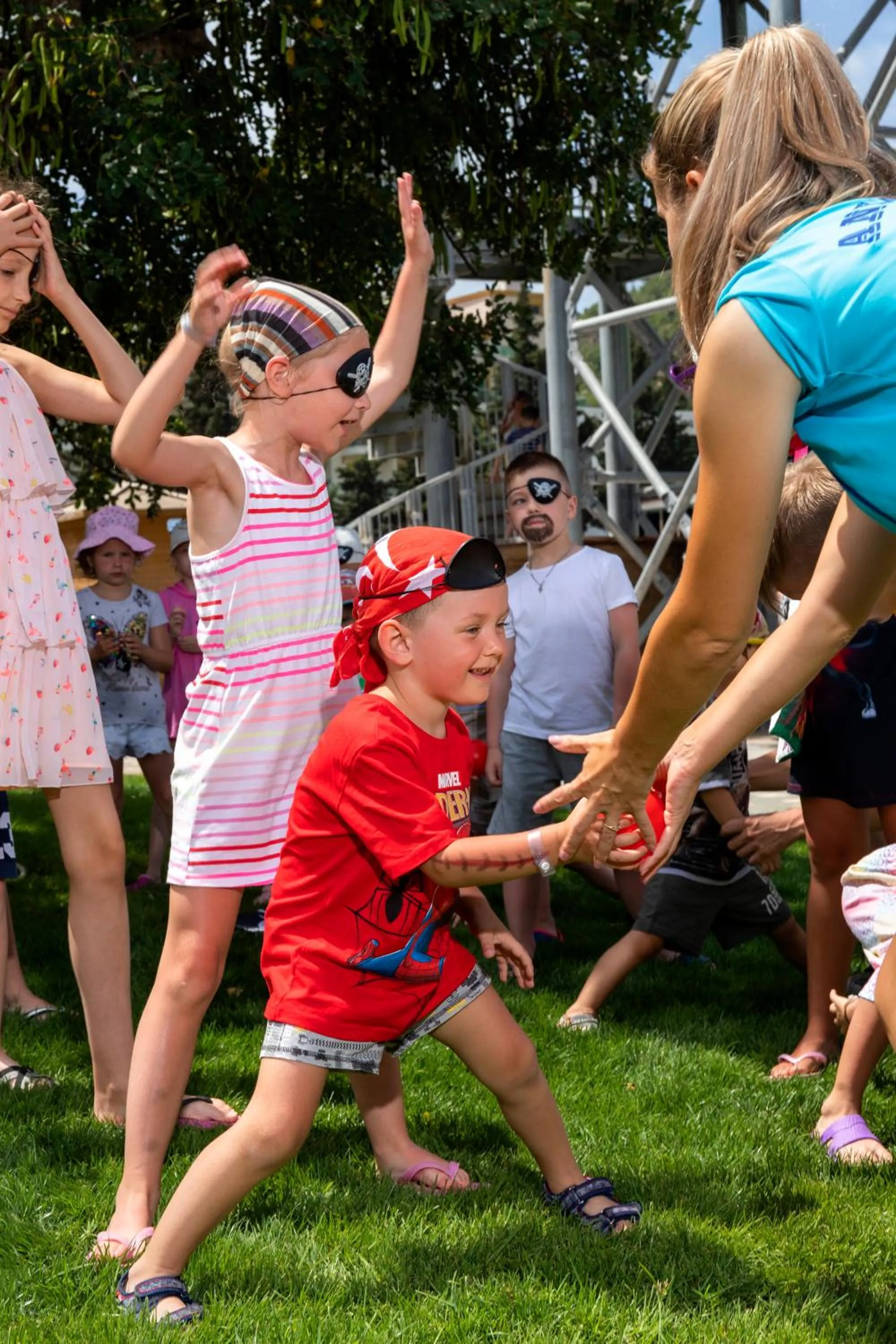 Children play ground in Dosinia Luxury Resort-Ultra All Inclusive