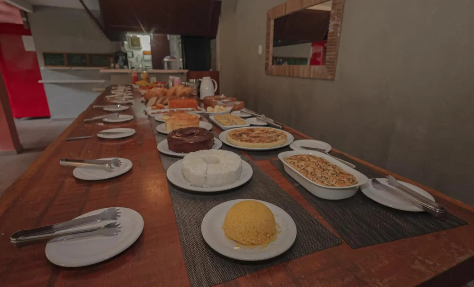 Breakfast in Pousada Saudosa Maloca