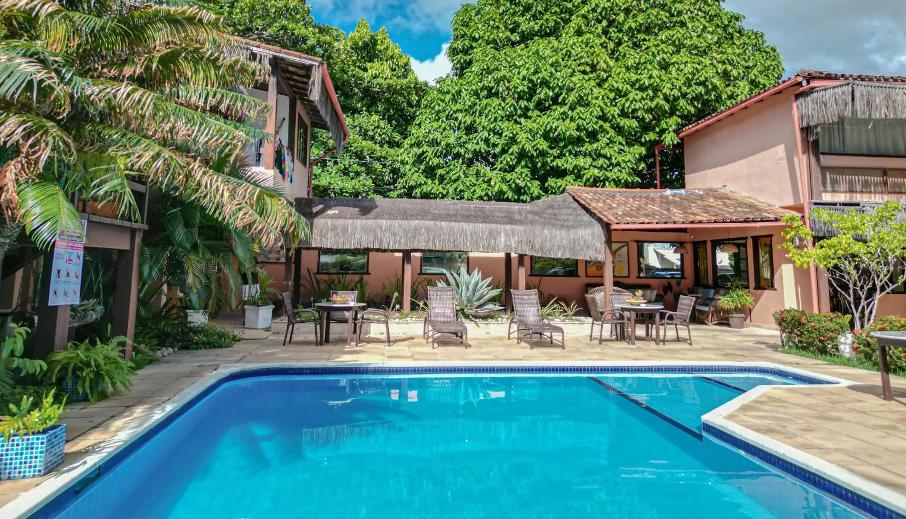 Swimming pool in Pousada Saudosa Maloca