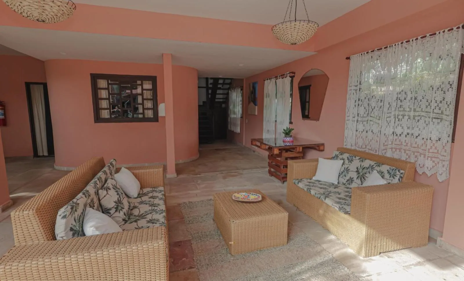 Living room in Pousada Saudosa Maloca