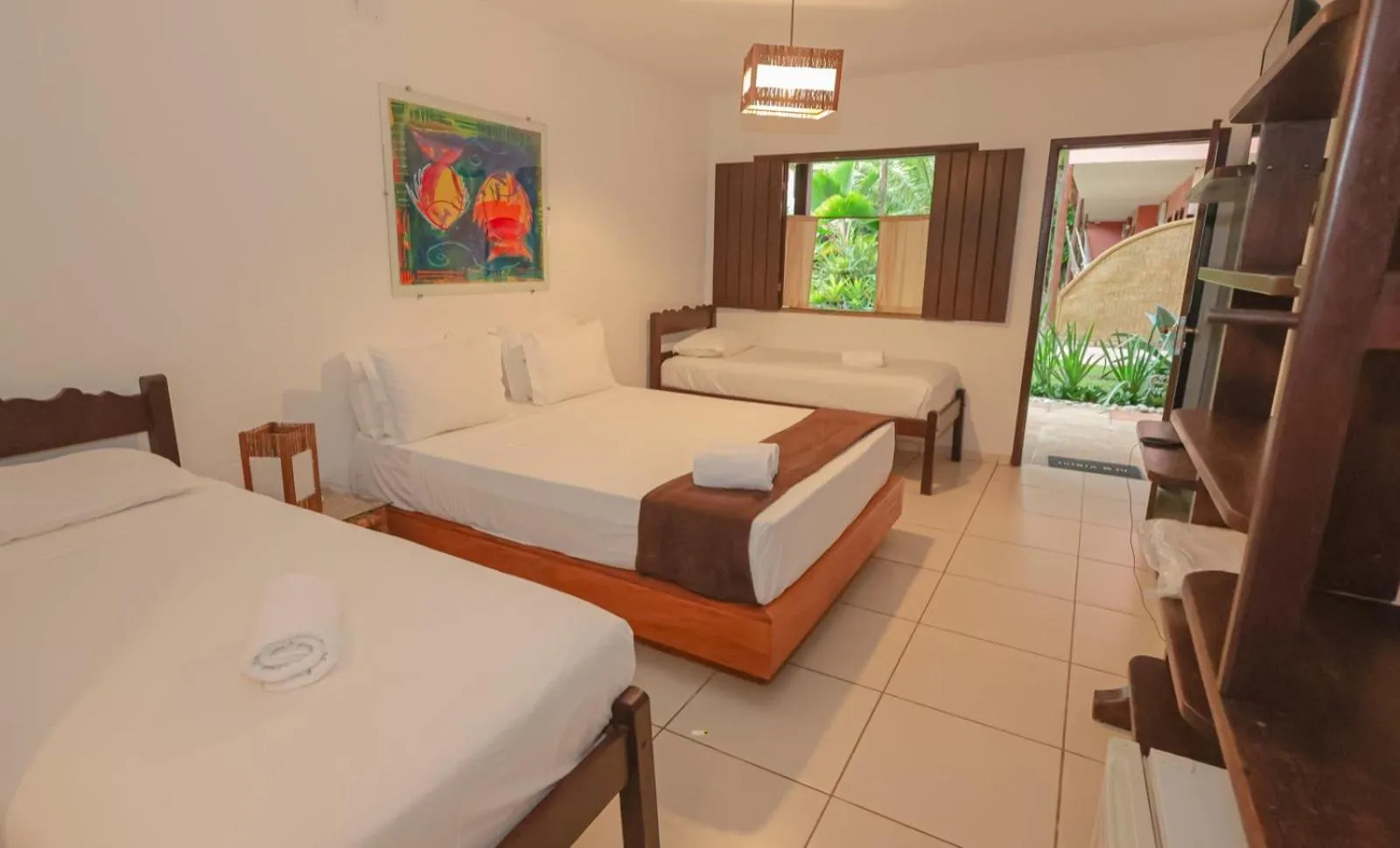 Bed in Pousada Saudosa Maloca