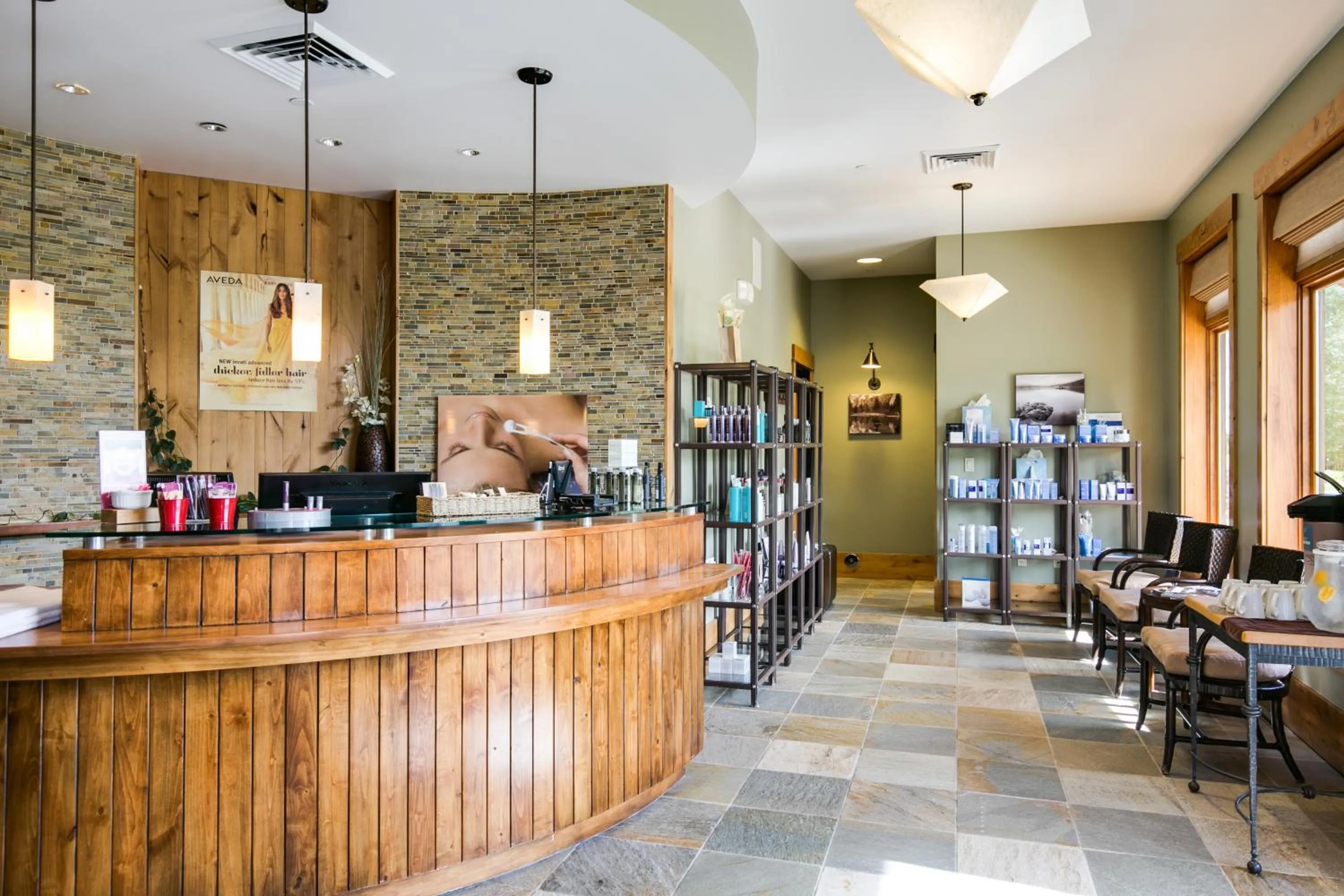 Steam room in The Lodge at Bronze Buffalo Ranch