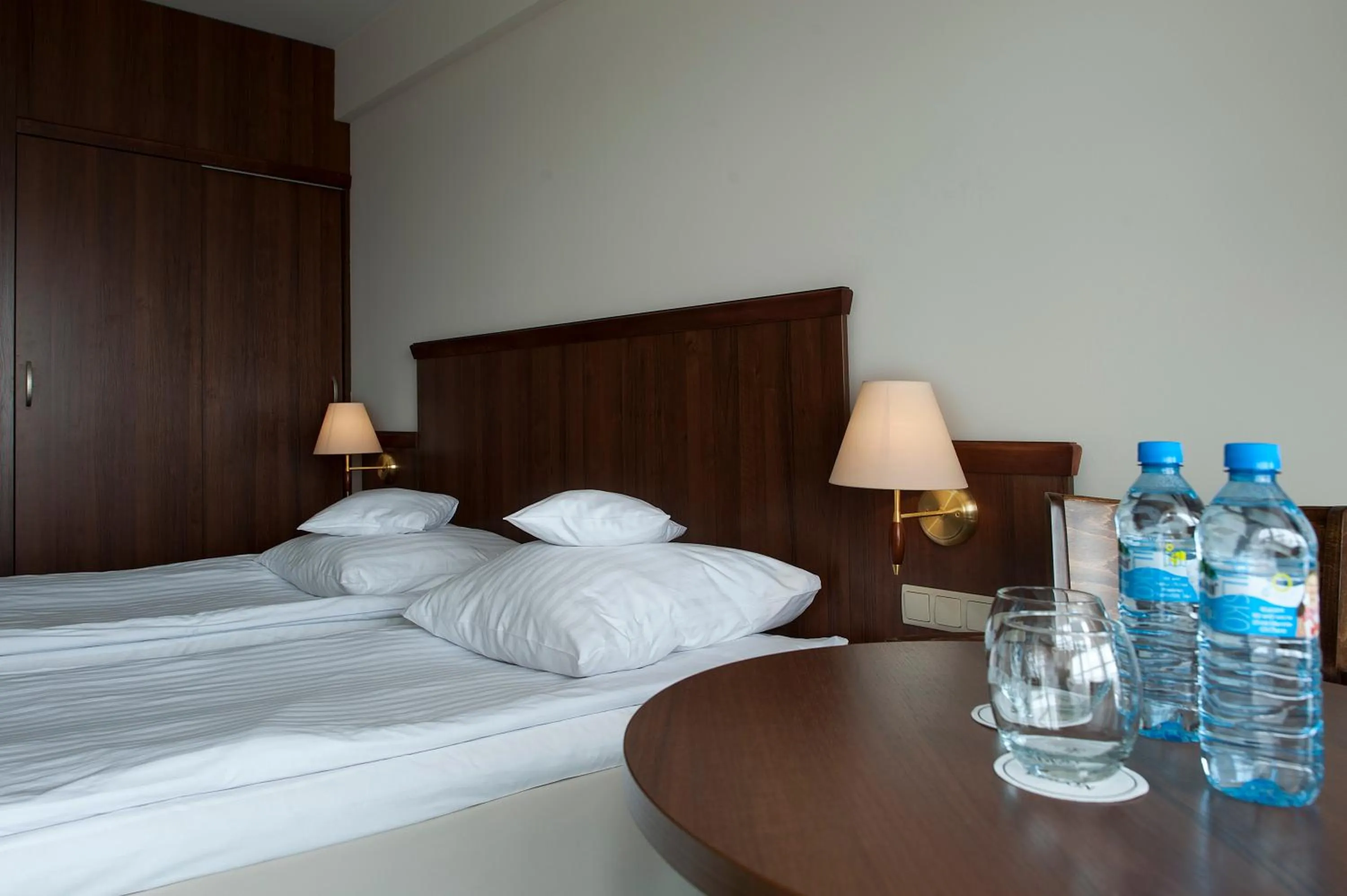 Bed in Hotel Edison Poznań Lotnisko Ławica