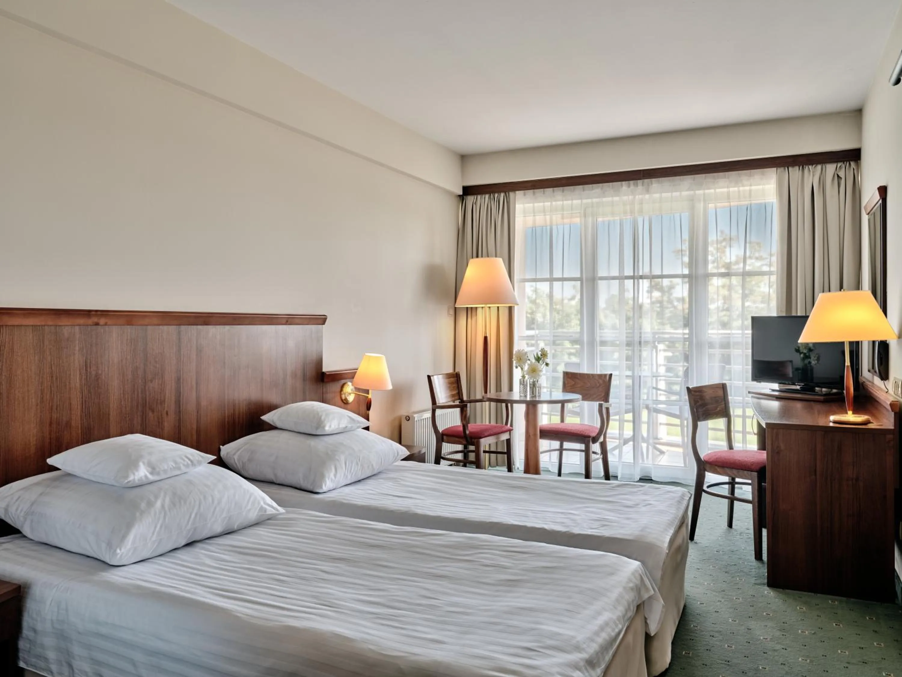 Bed in Hotel Edison Poznań Lotnisko Ławica