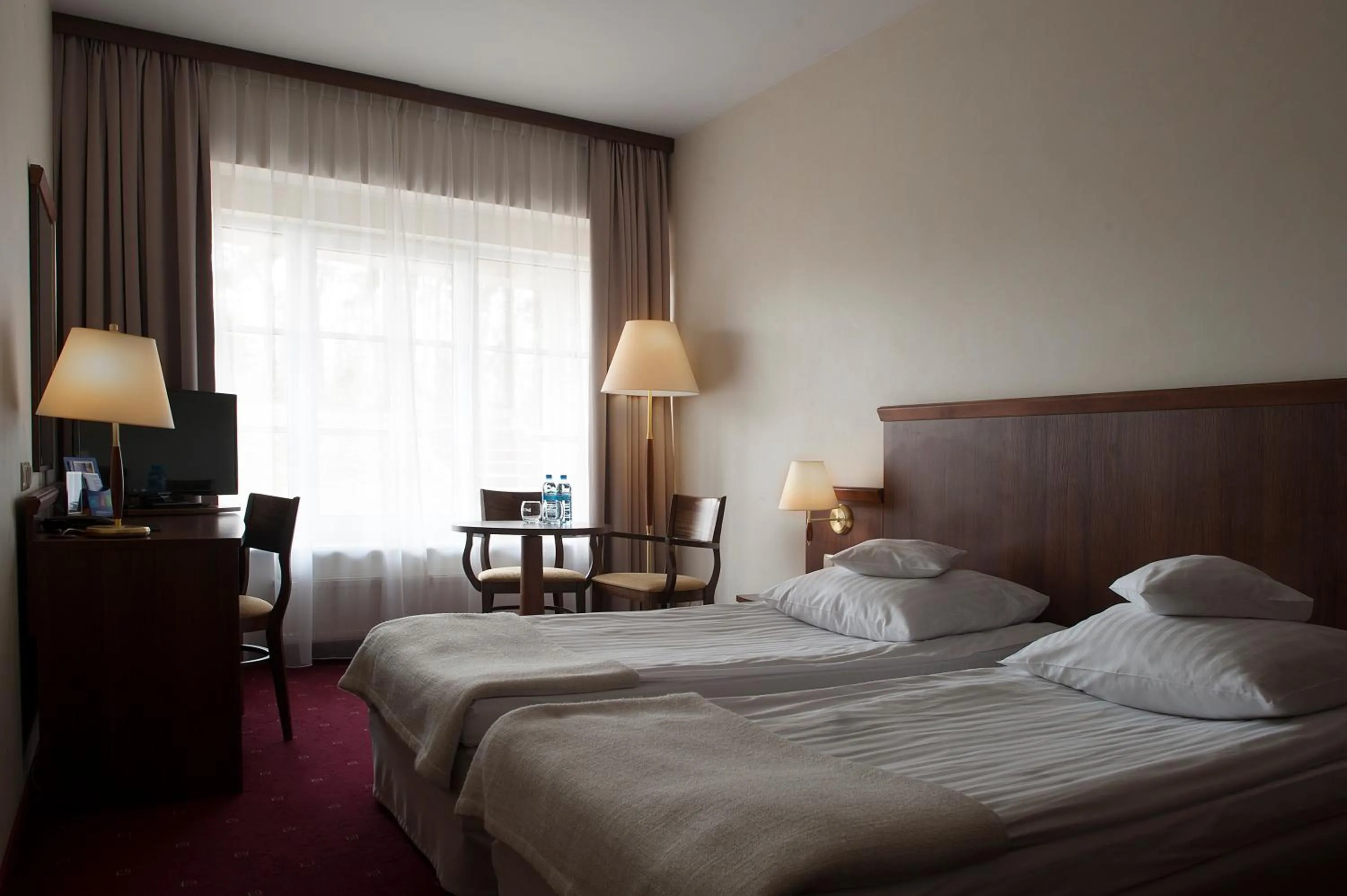 Bed in Hotel Edison Poznań Lotnisko Ławica