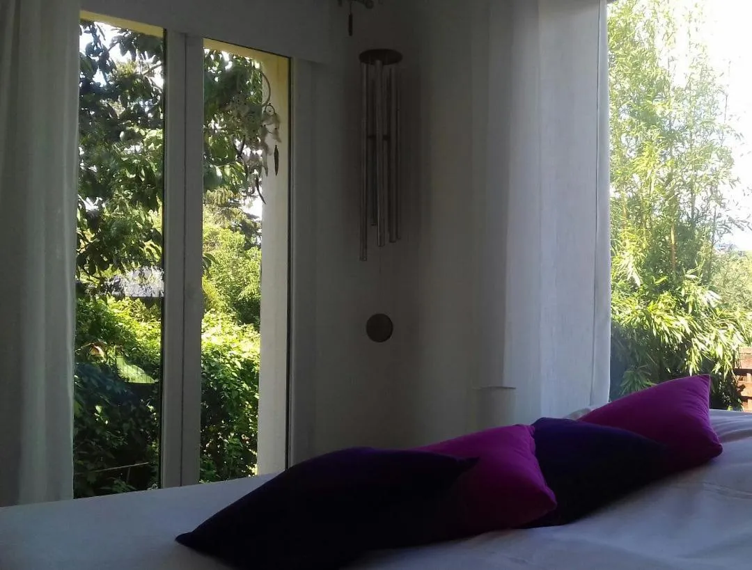 Garden view, Bed in La Maison D'ayona