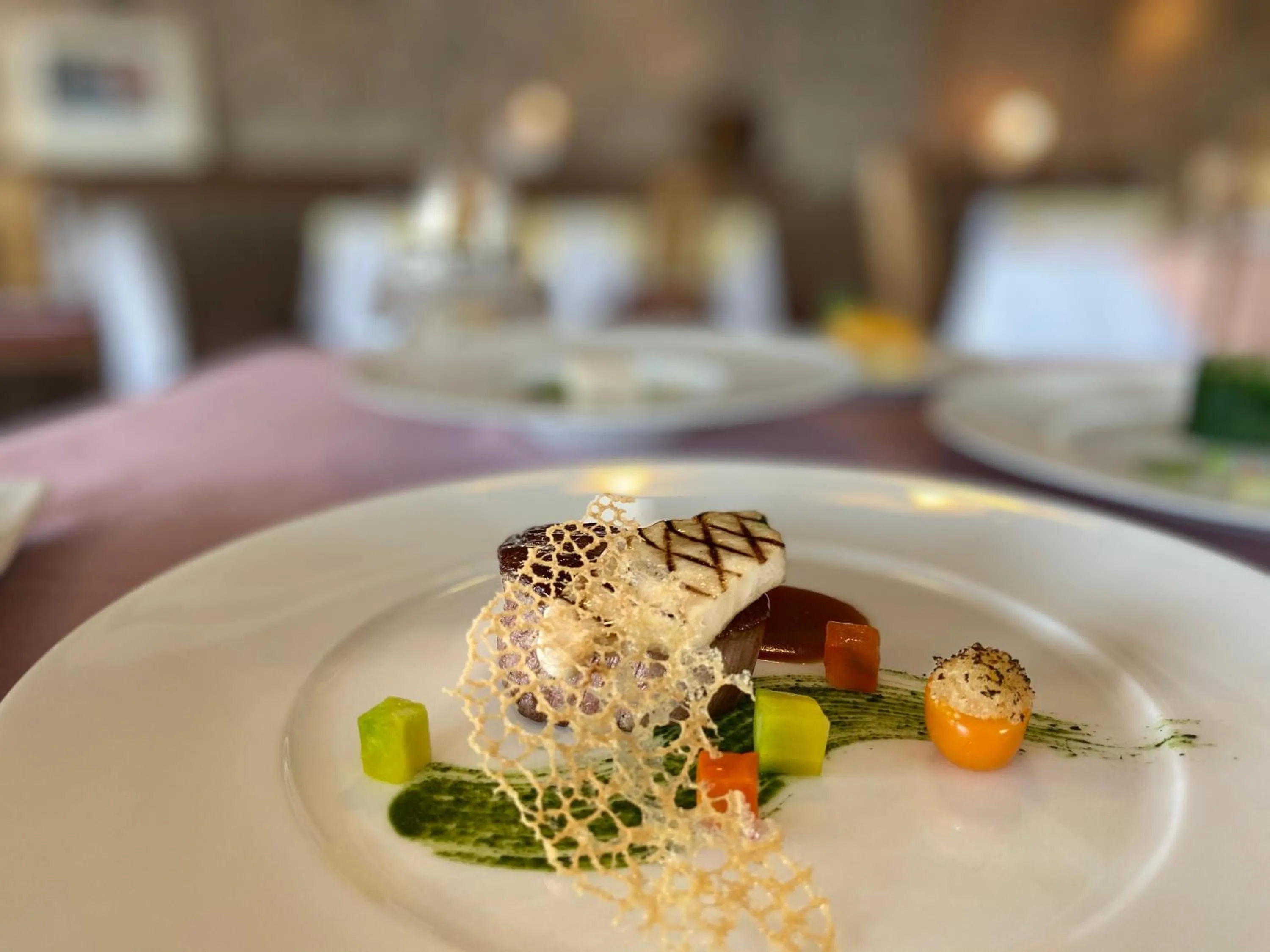 Food close-up in Aki Grand Hotel & Spa