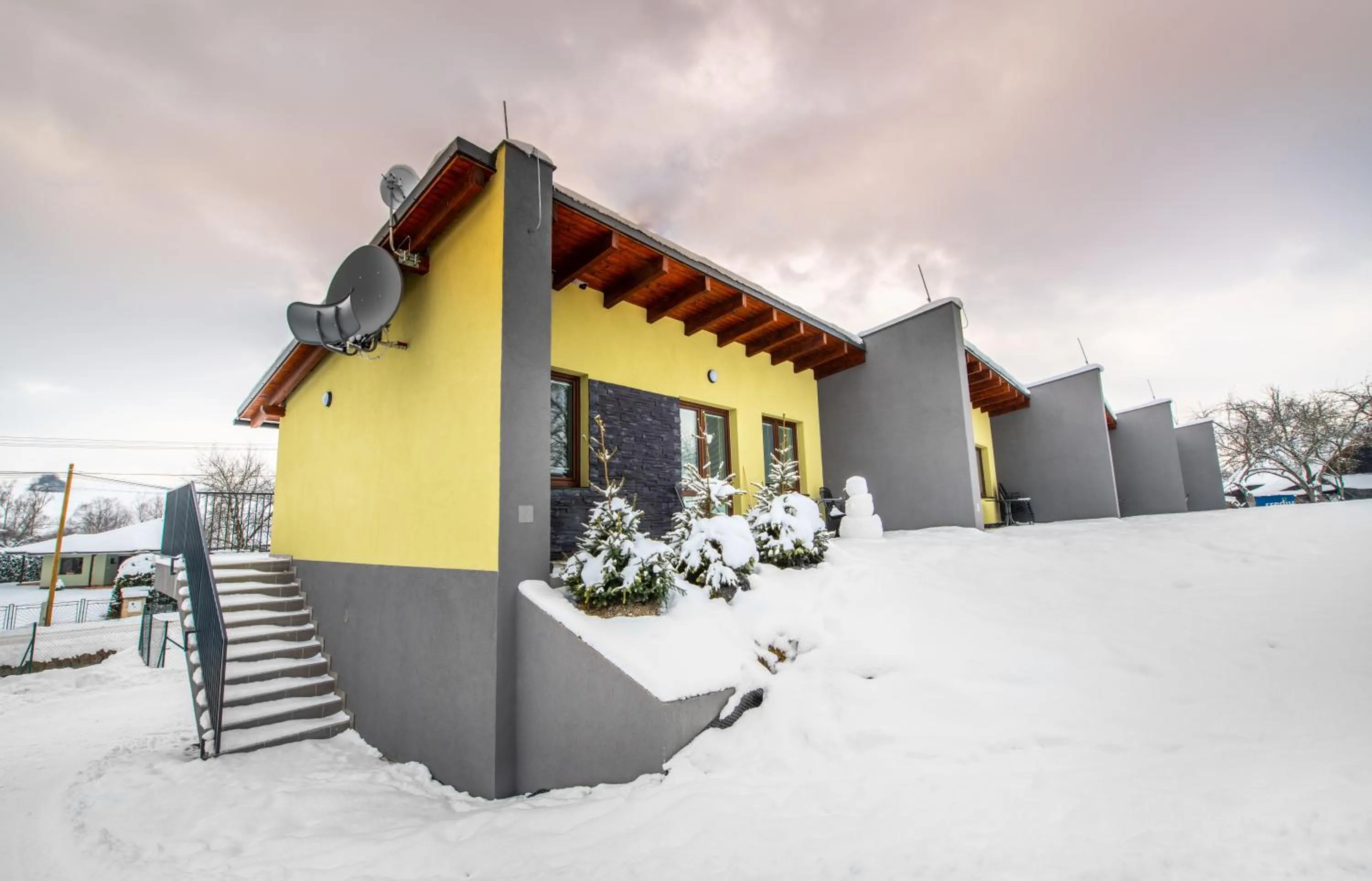 Garden view in Sojka Resort