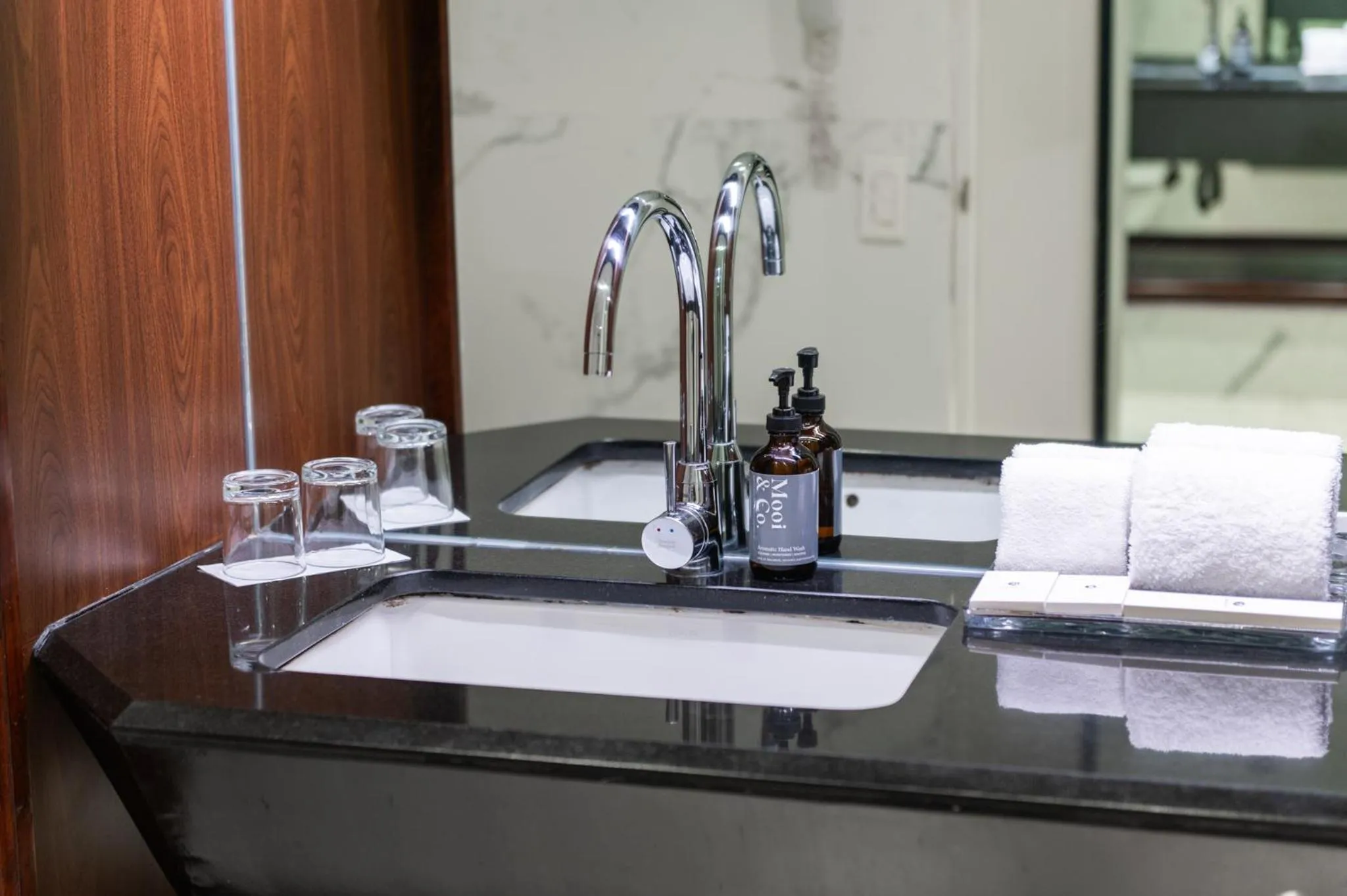 Bathroom in The Picasso Boutique Serviced Residences Managed by HII