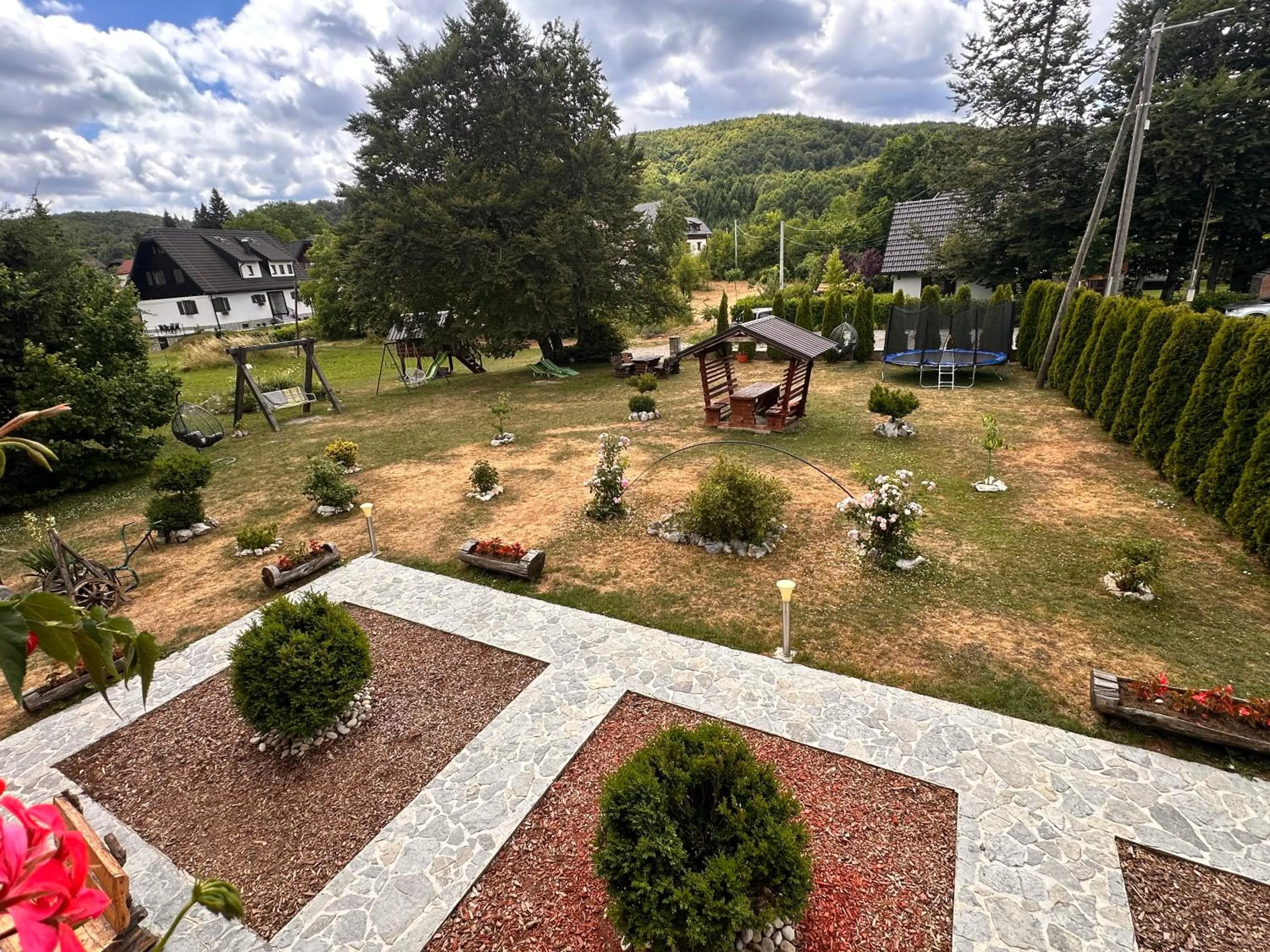 Garden in Guesthouse Green Valley