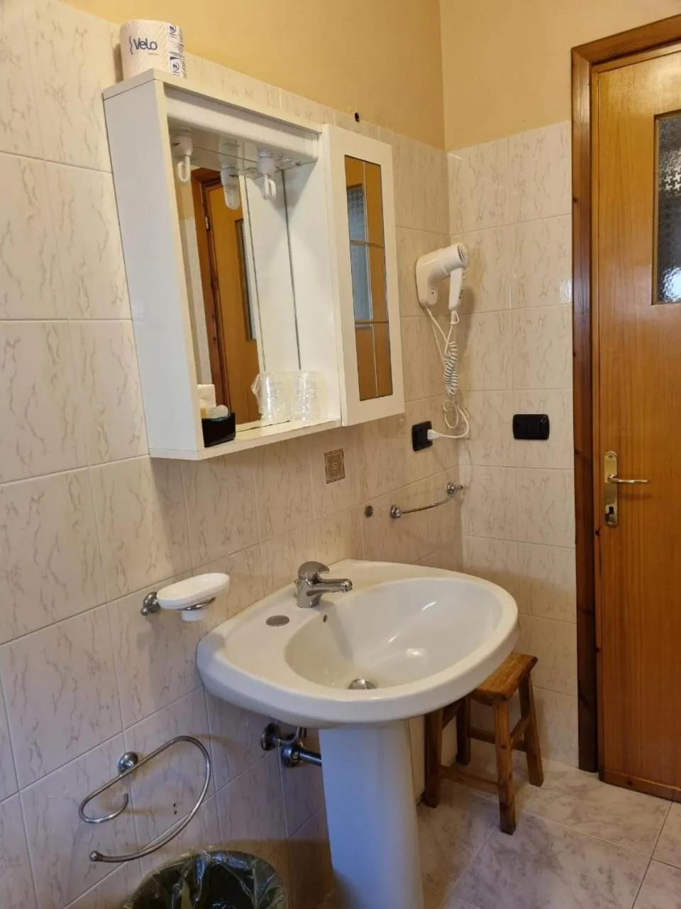 Bathroom in Hotel Plammas