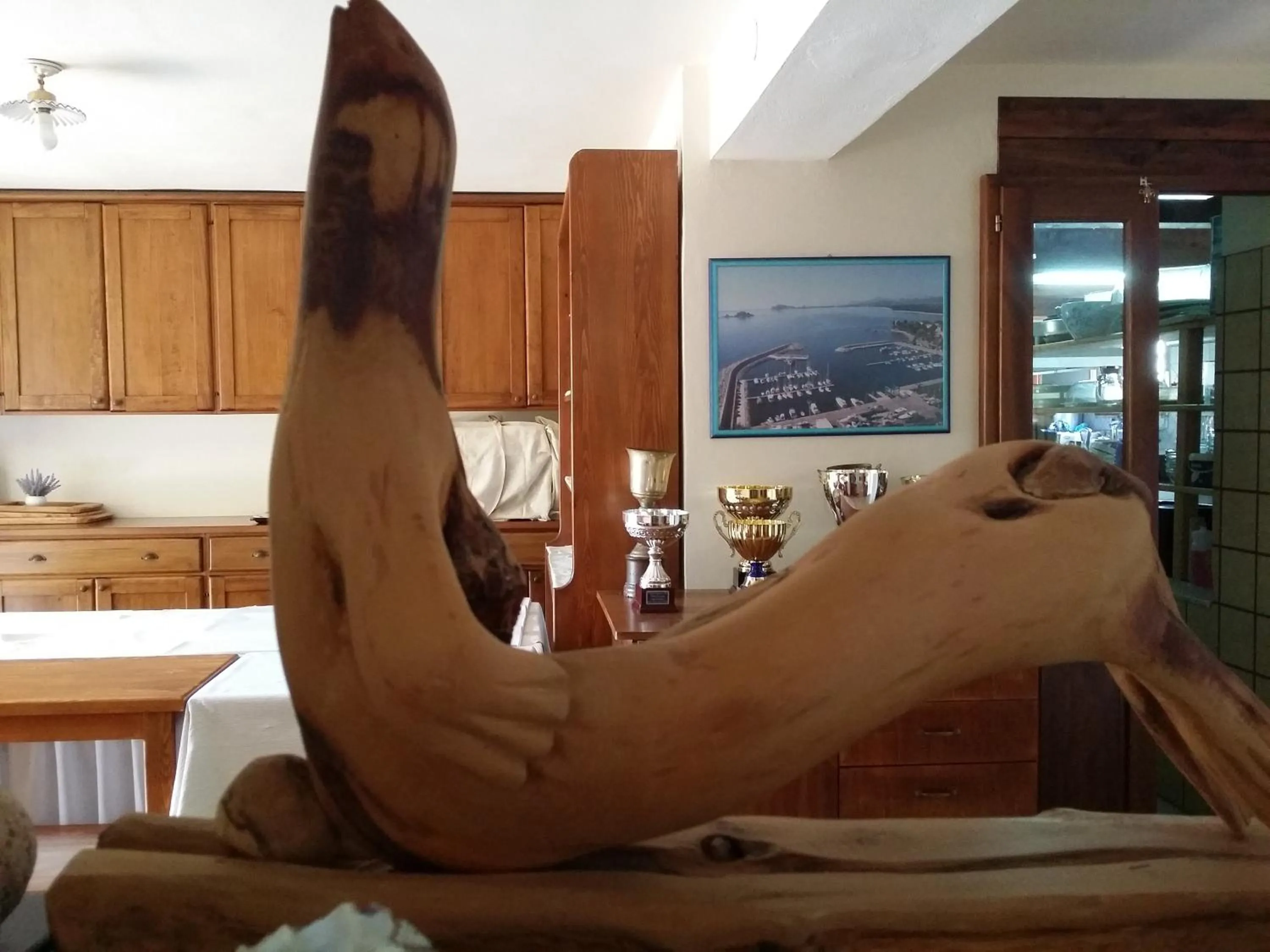 Decorative detail in Hotel Plammas