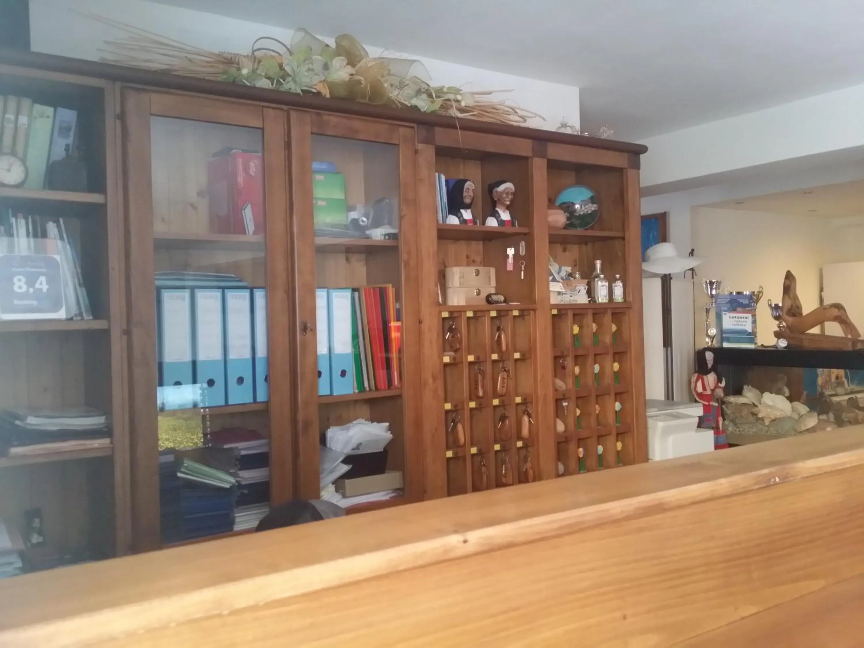 Lobby or reception in Hotel Plammas