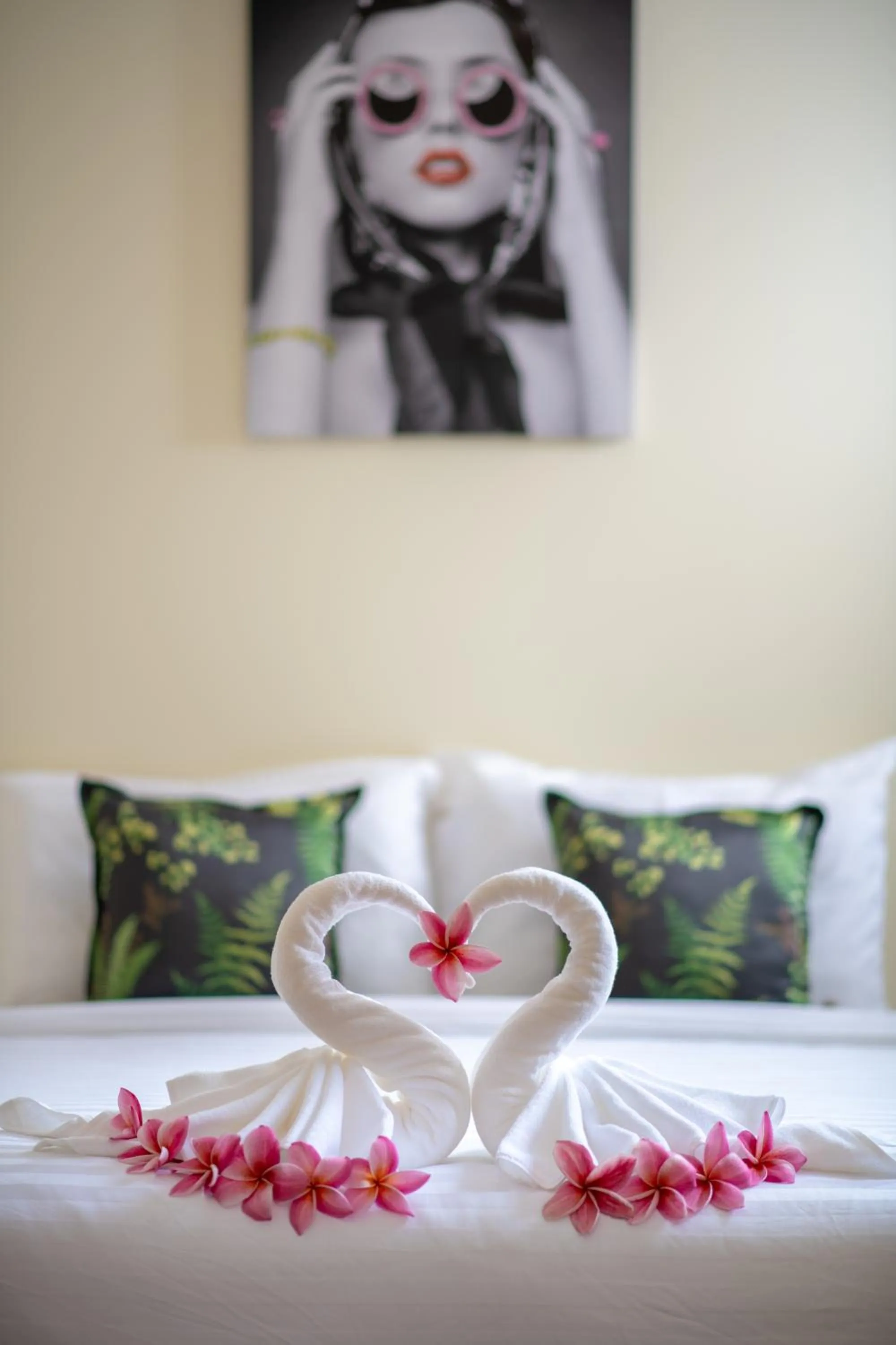 Bed in Thong Nai Pan Beach Residence