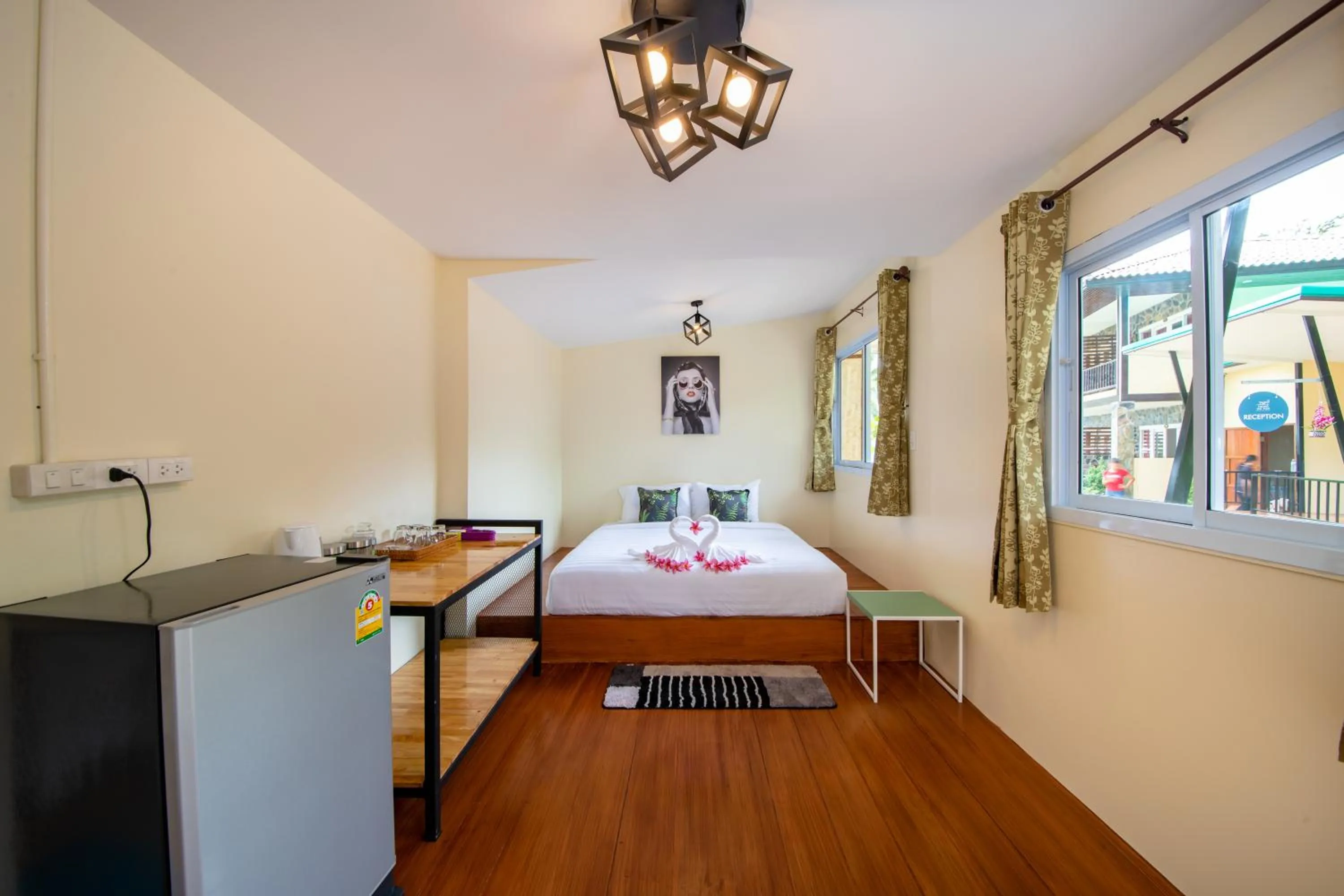 Bed in Thong Nai Pan Beach Residence