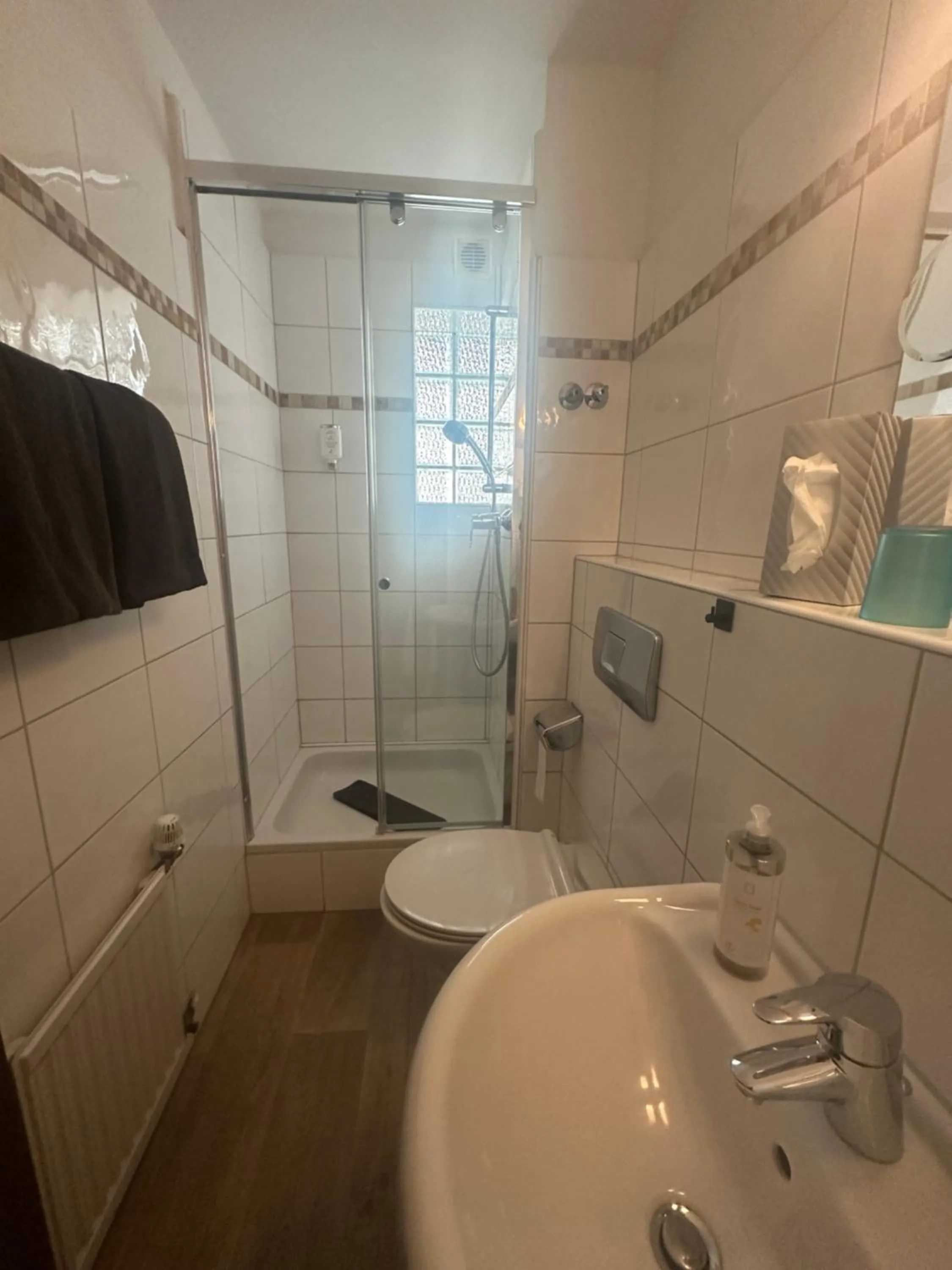 Shower in Hotel Restaurant Benger