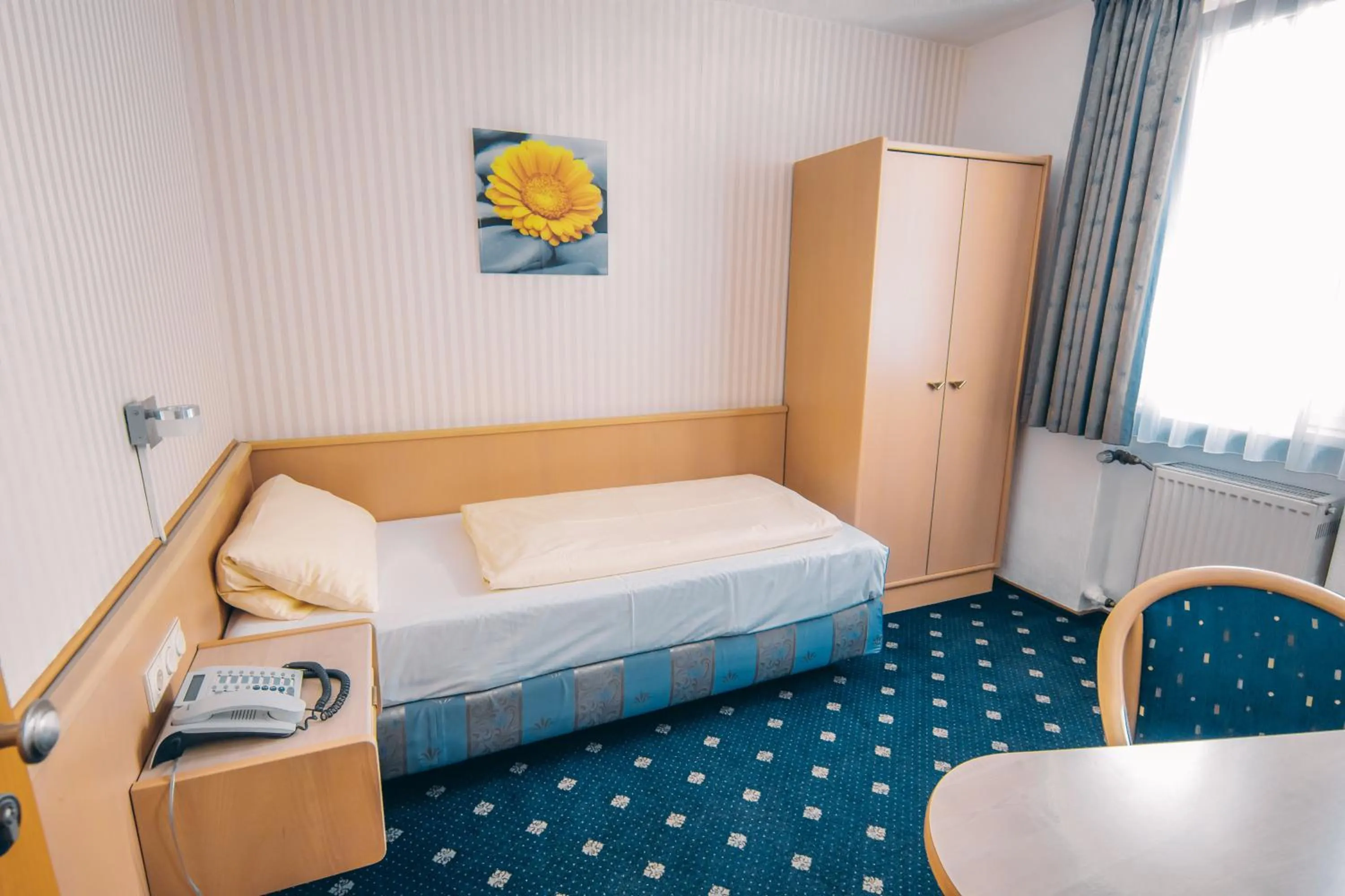 Bed in Hotel Restaurant Benger