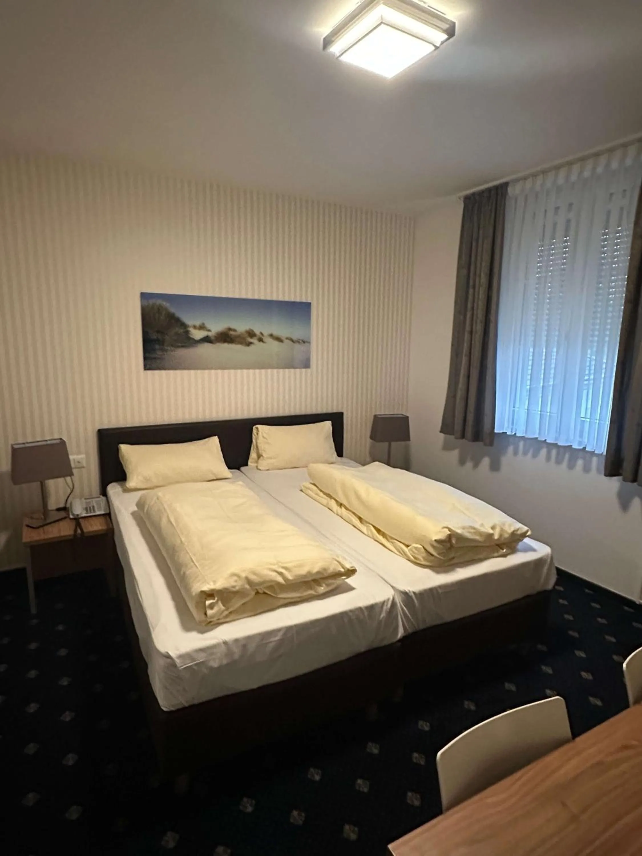 Bed in Hotel Restaurant Benger