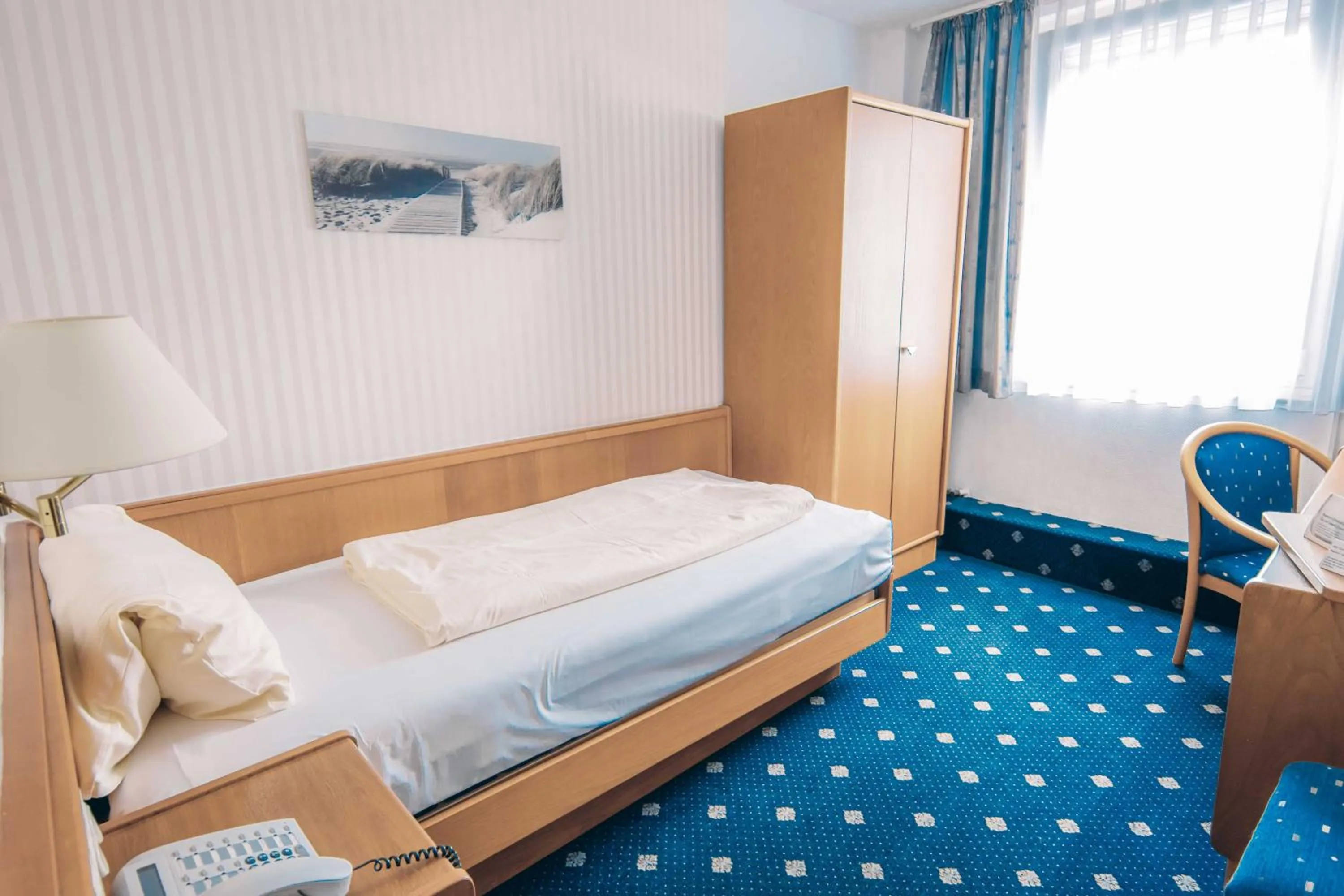 Bed in Hotel Restaurant Benger