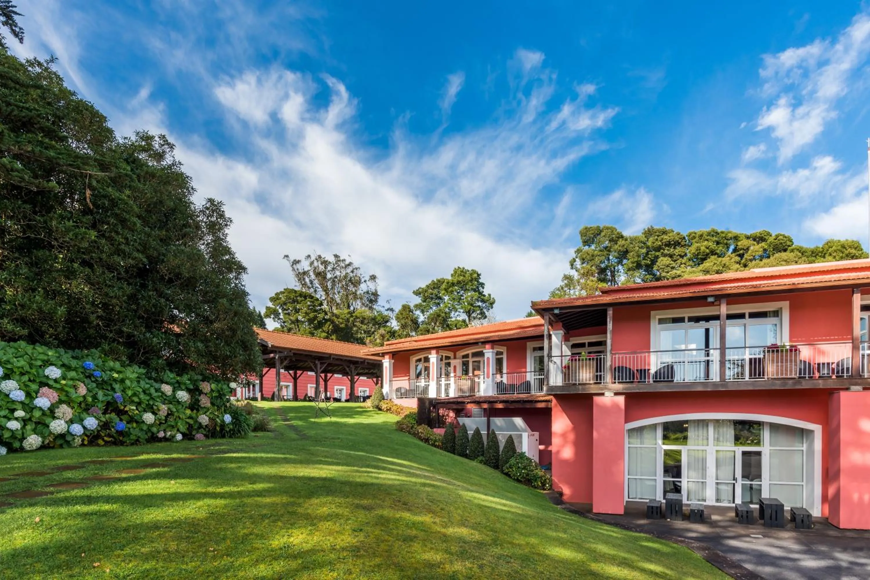 Garden in Enotel Santo da Serra