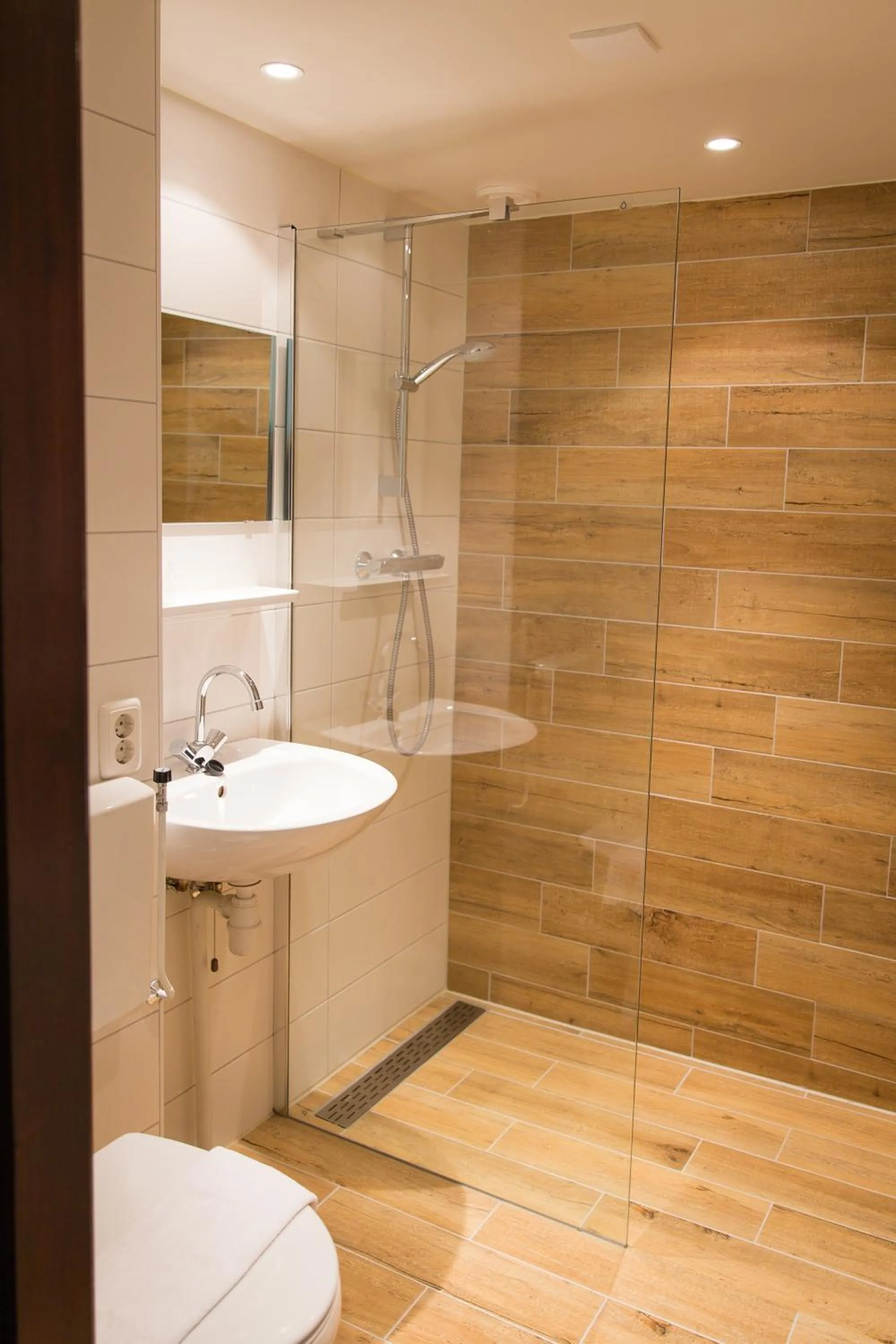 Shower in Bed & Breakfast Van Marion