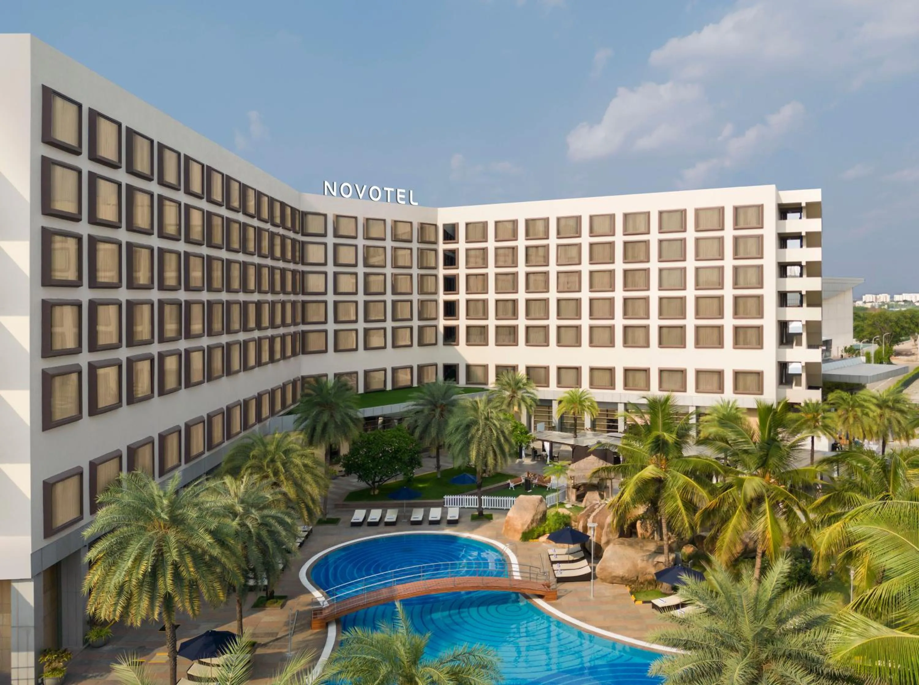 Property building in Novotel Hyderabad Convention Centre